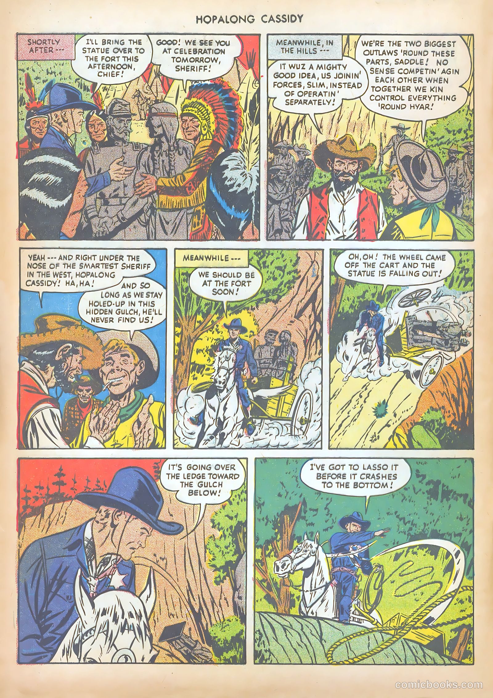 Hopalong Cassidy #34 (1949) — page 4 of 52
