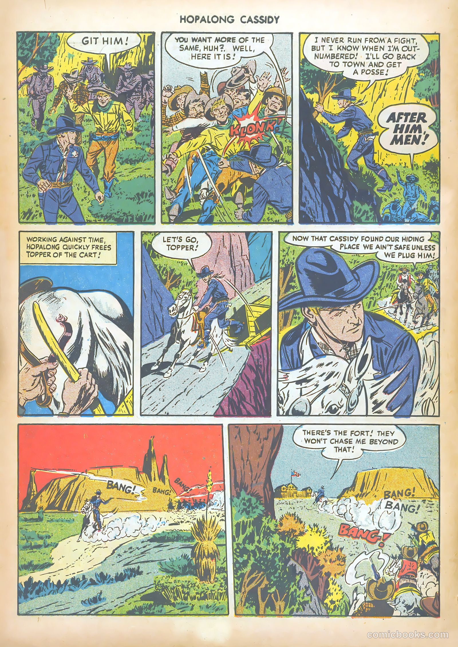 Hopalong Cassidy #34 (1949) — page 6 of 52