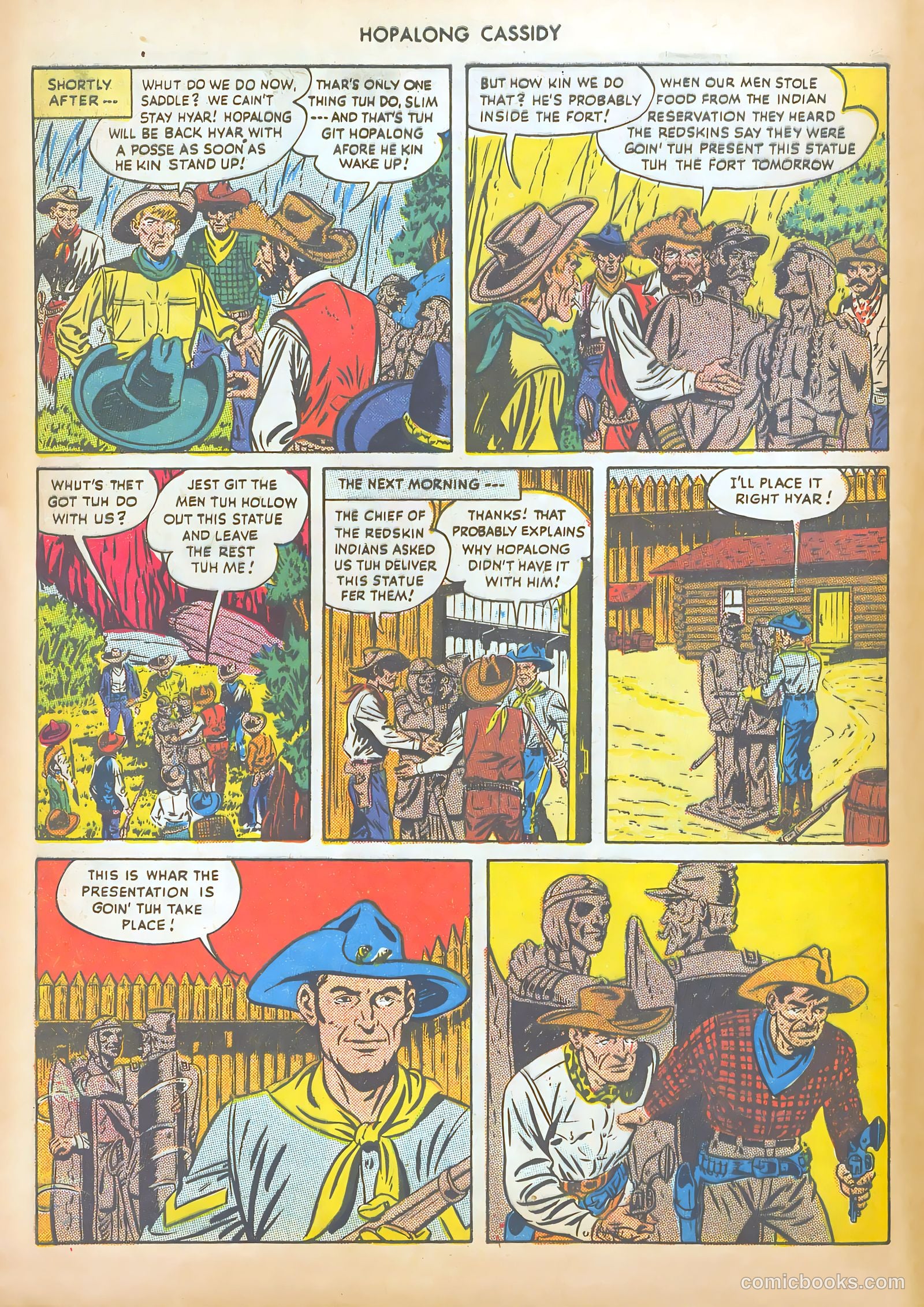 Hopalong Cassidy #34 (1949) — page 8 of 52