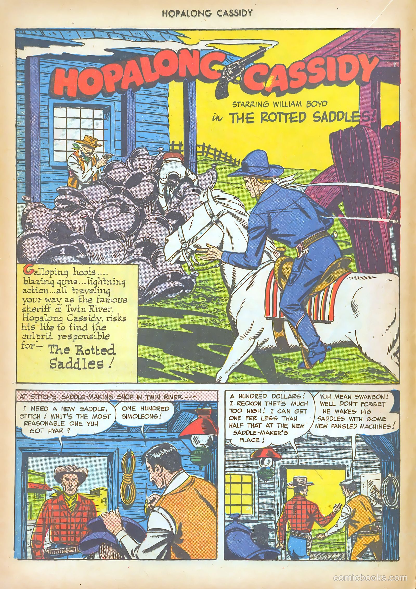 Hopalong Cassidy #34 (1949) — page 16 of 52