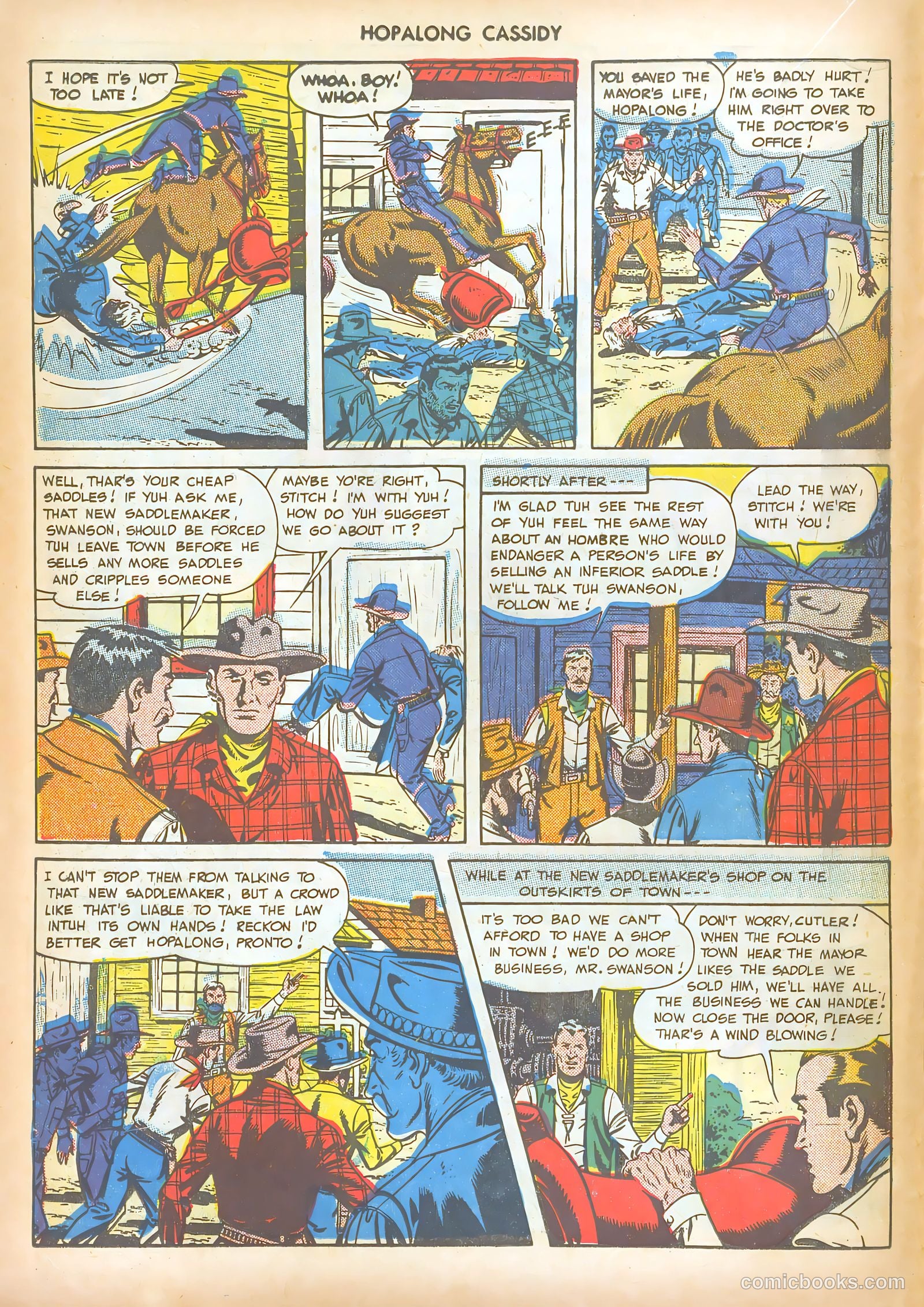 Hopalong Cassidy #34 (1949) — page 18 of 52