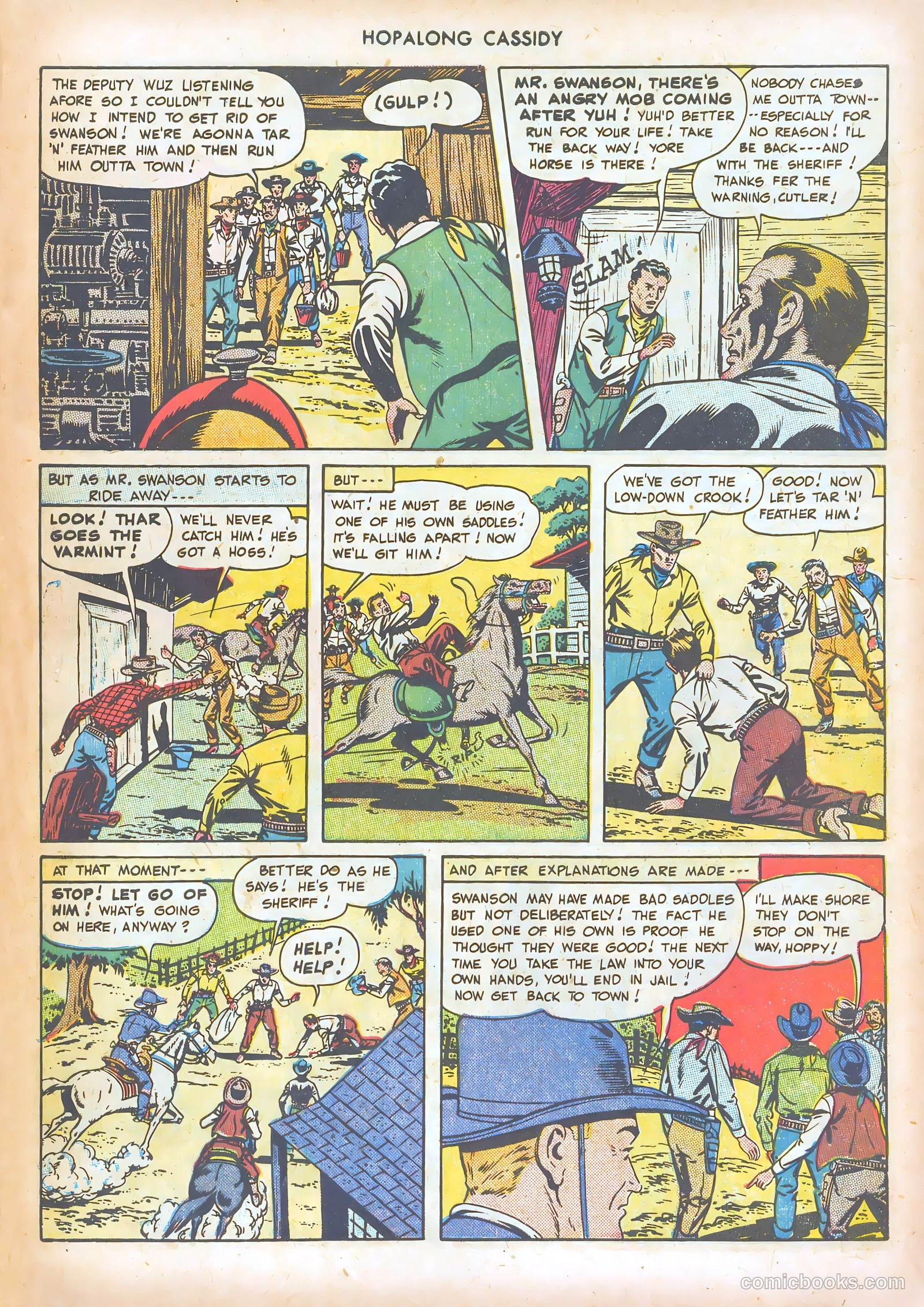Hopalong Cassidy #34 (1949) — page 19 of 52