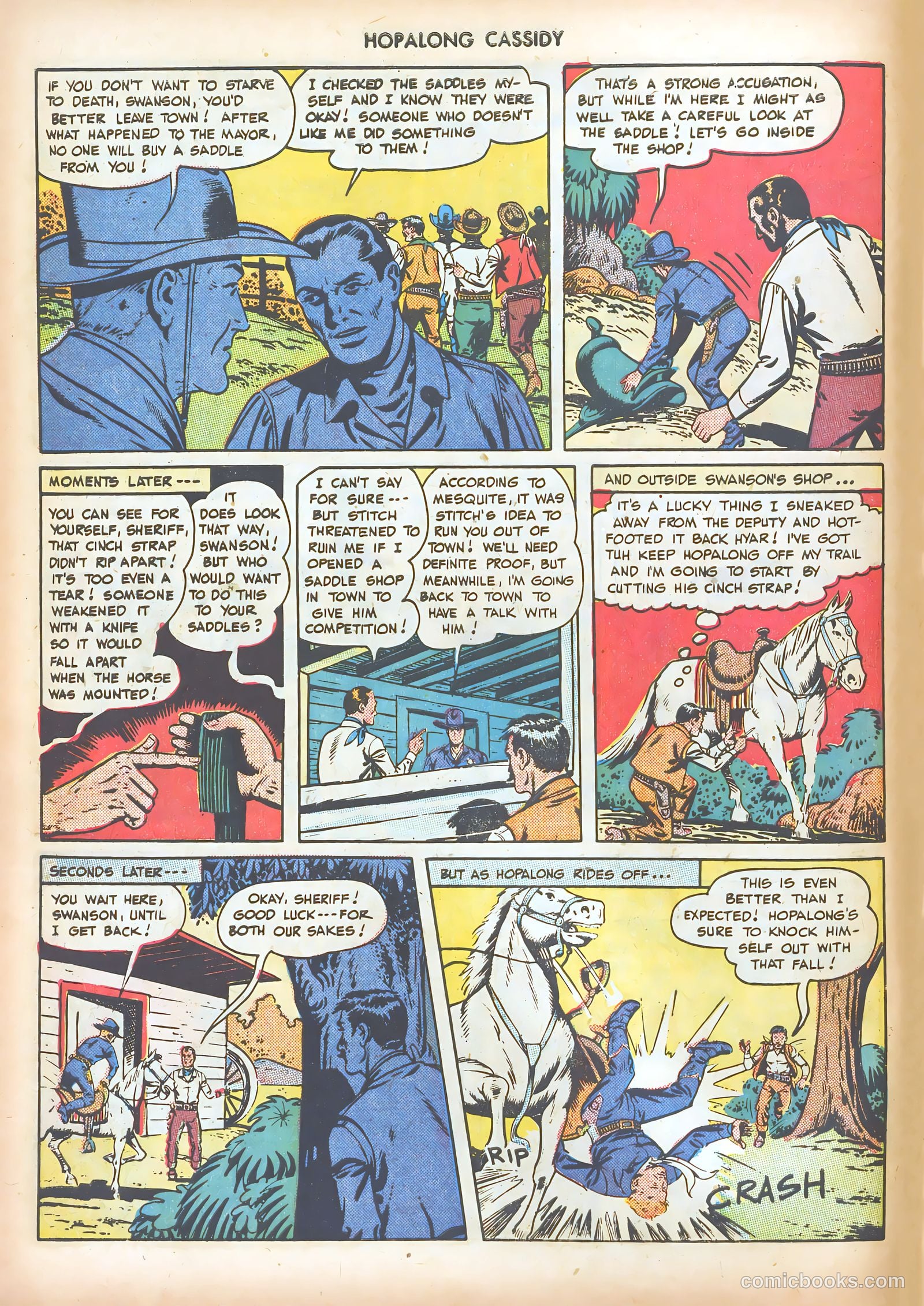 Hopalong Cassidy #34 (1949) — page 20 of 52