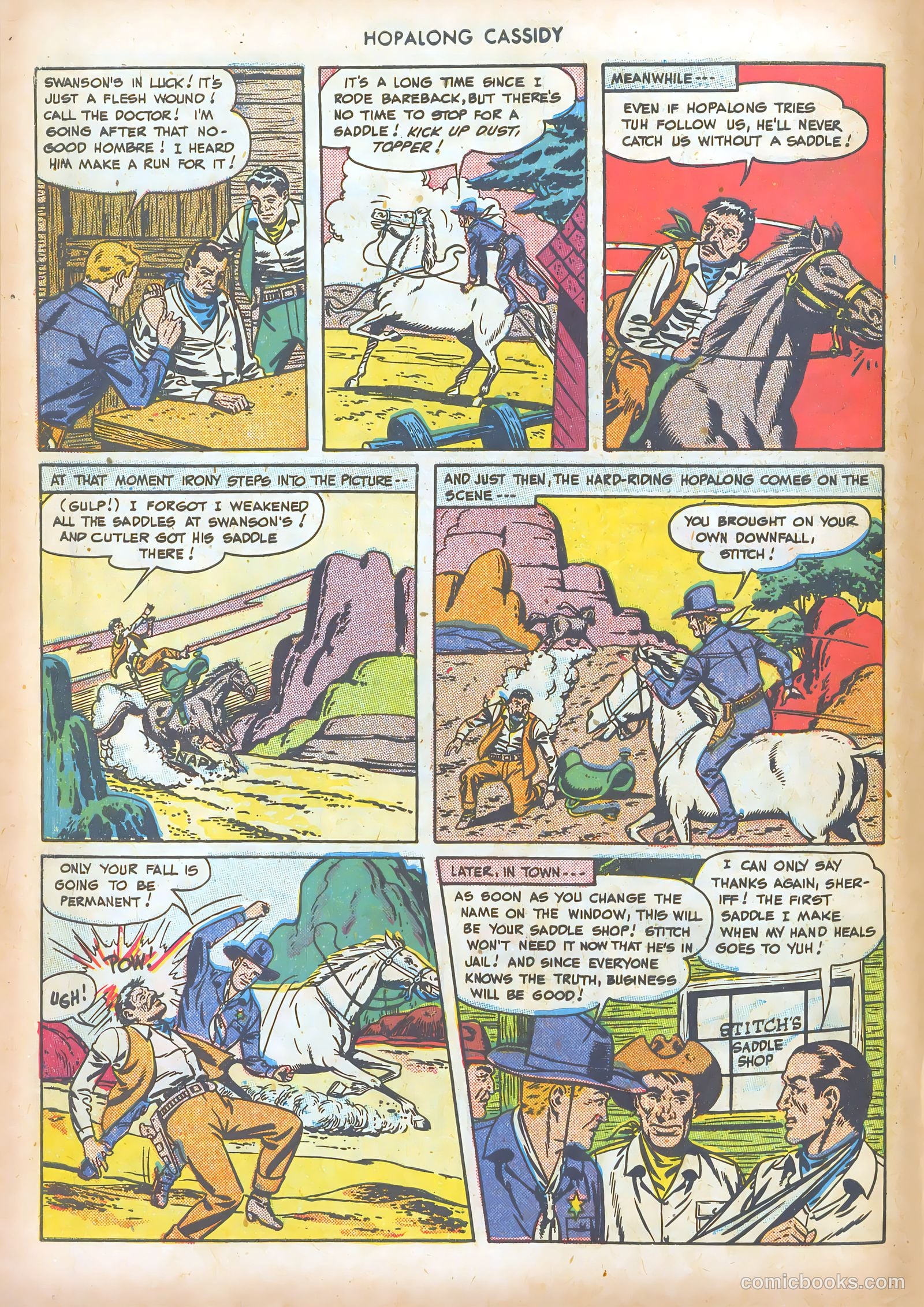 Hopalong Cassidy #34 (1949) — page 22 of 52