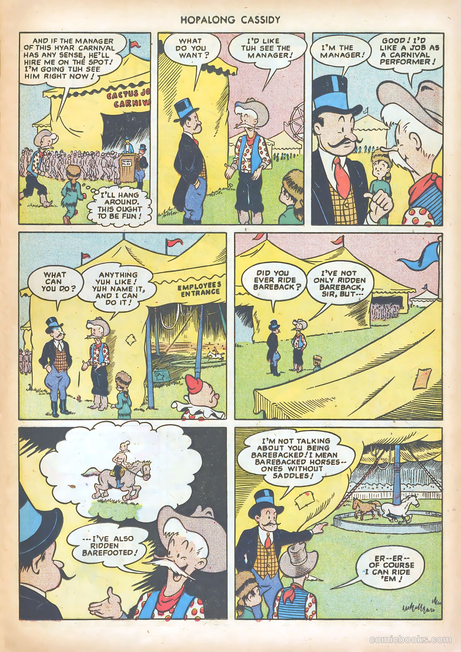 Hopalong Cassidy #34 (1949) — page 25 of 52