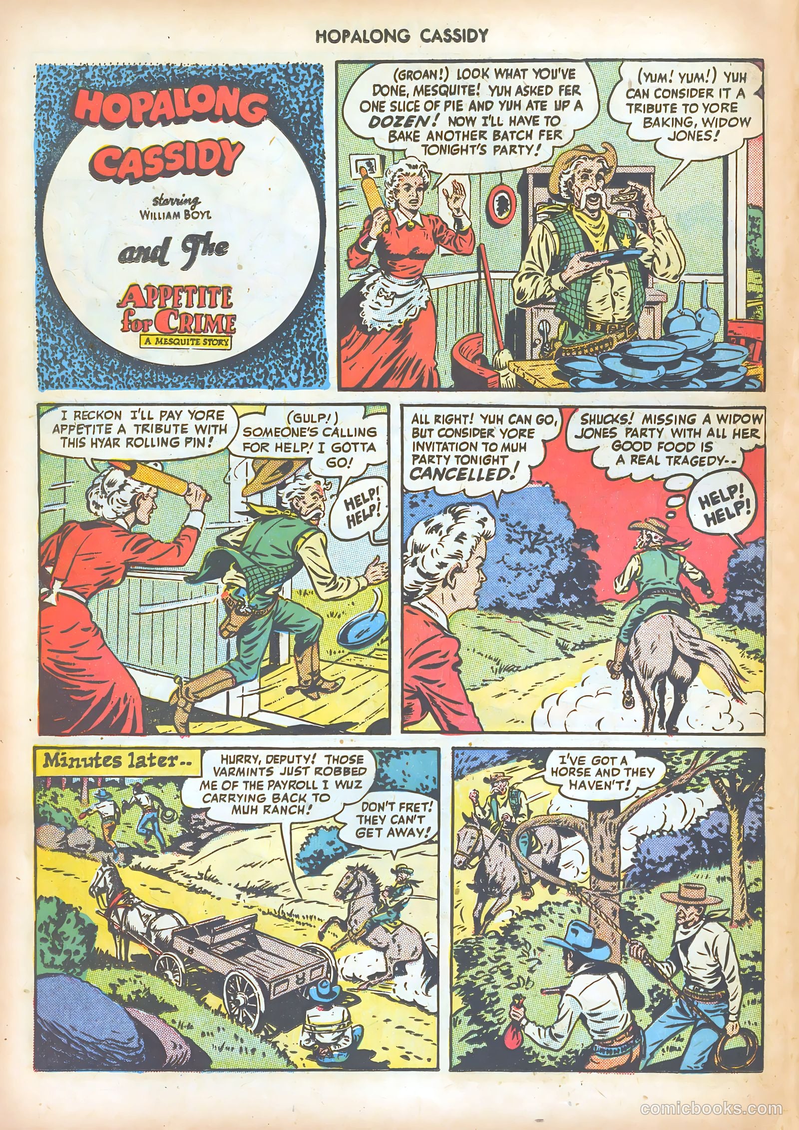 Hopalong Cassidy #34 (1949) — page 28 of 52