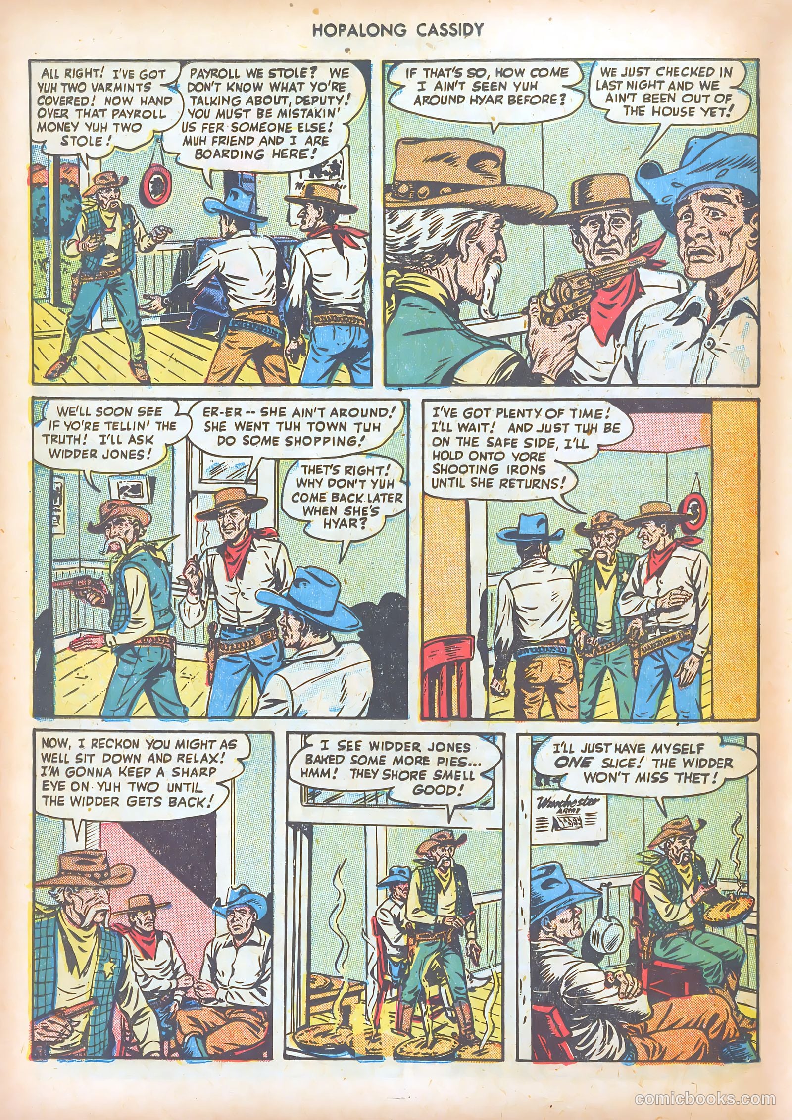 Hopalong Cassidy #34 (1949) — page 30 of 52