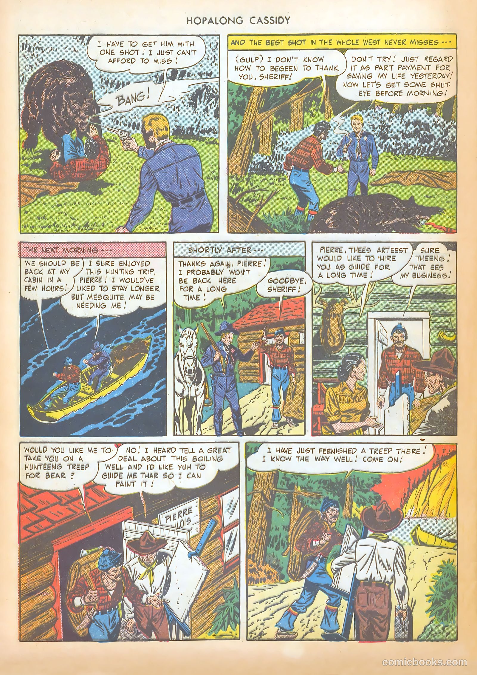 Hopalong Cassidy #34 (1949) — page 44 of 52