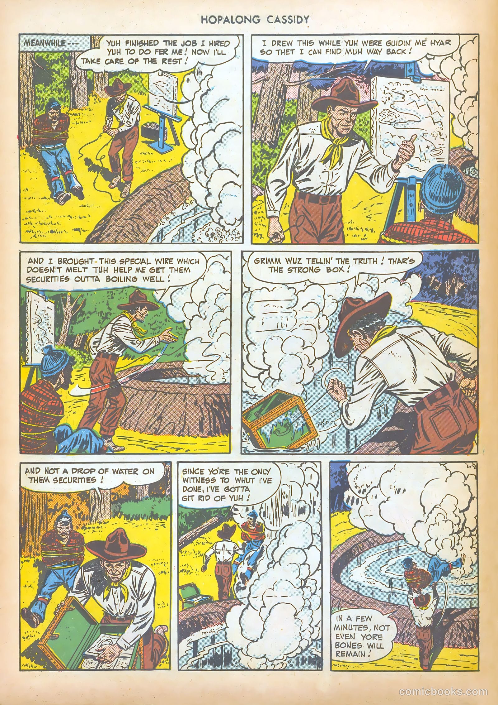 Hopalong Cassidy #34 (1949) — page 46 of 52