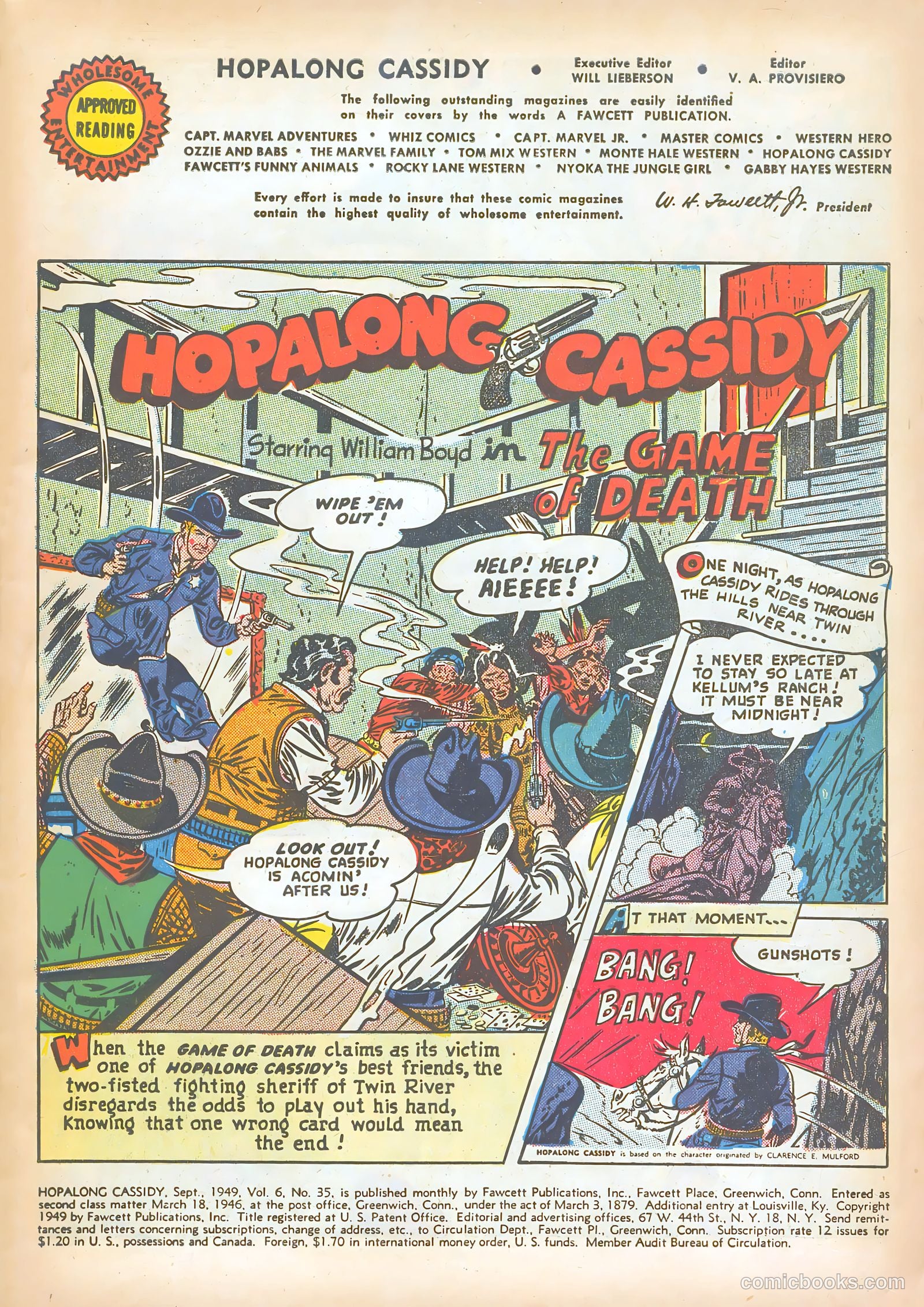 Hopalong Cassidy #35 (1949) — page 3 of 52