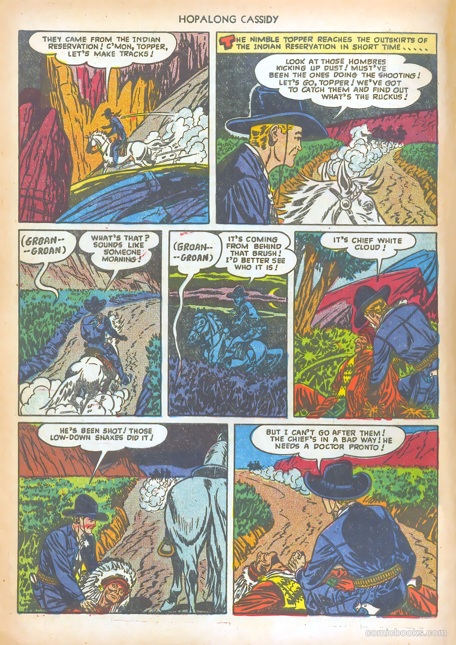 Hopalong Cassidy #35 (1949) — page 4 of 52