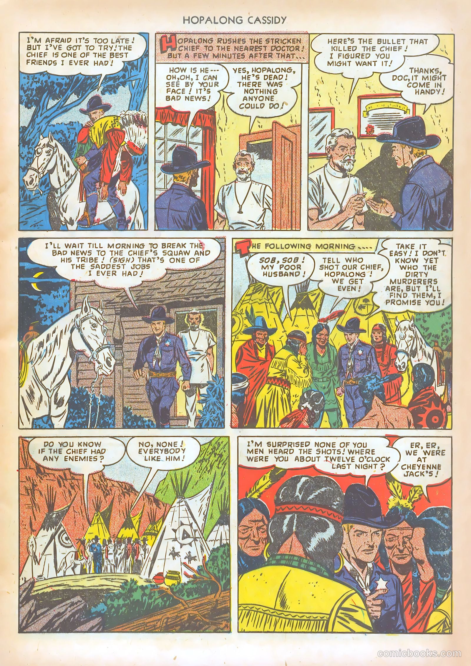 Hopalong Cassidy #35 (1949) — page 5 of 52