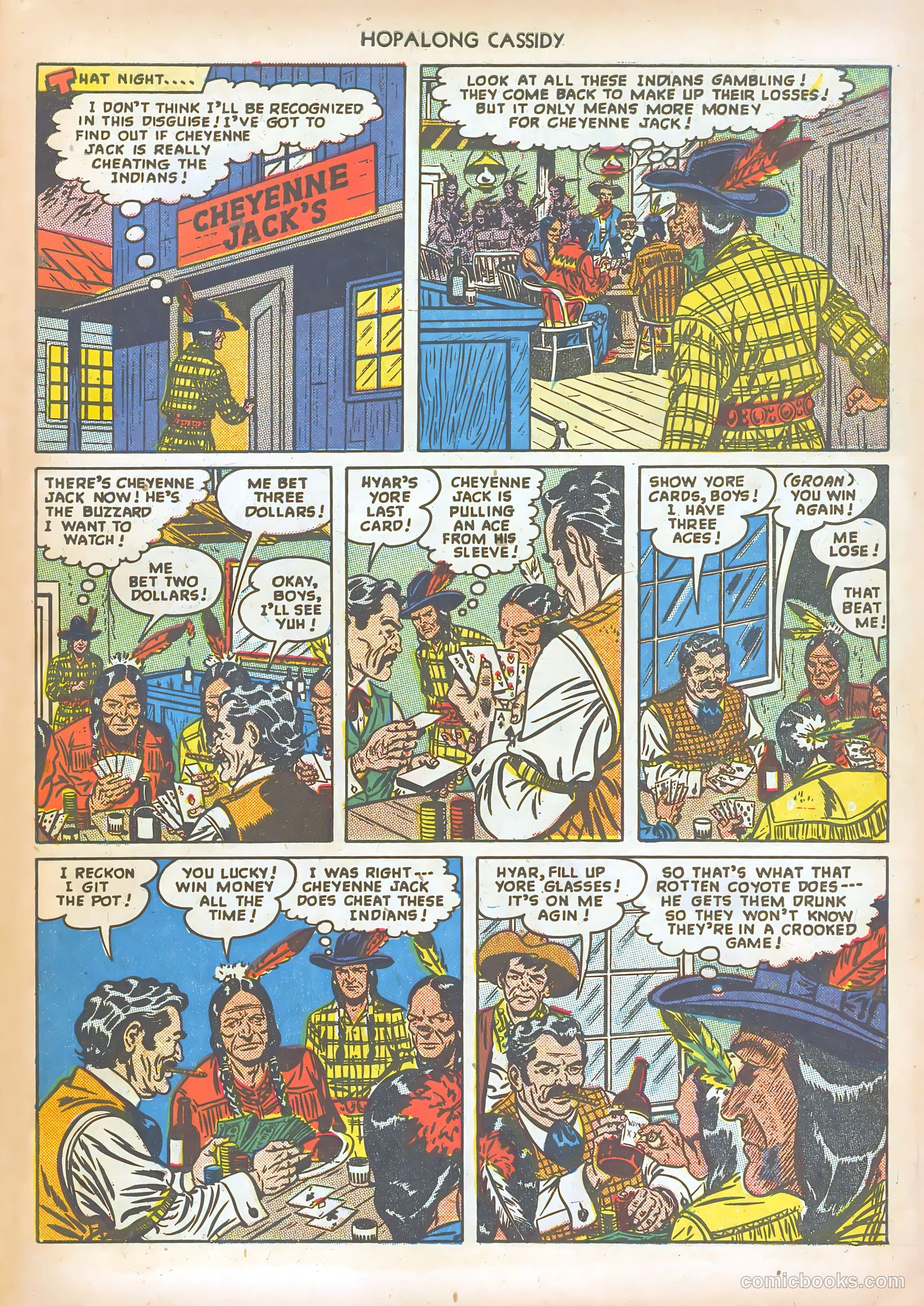 Hopalong Cassidy #35 (1949) — page 7 of 52