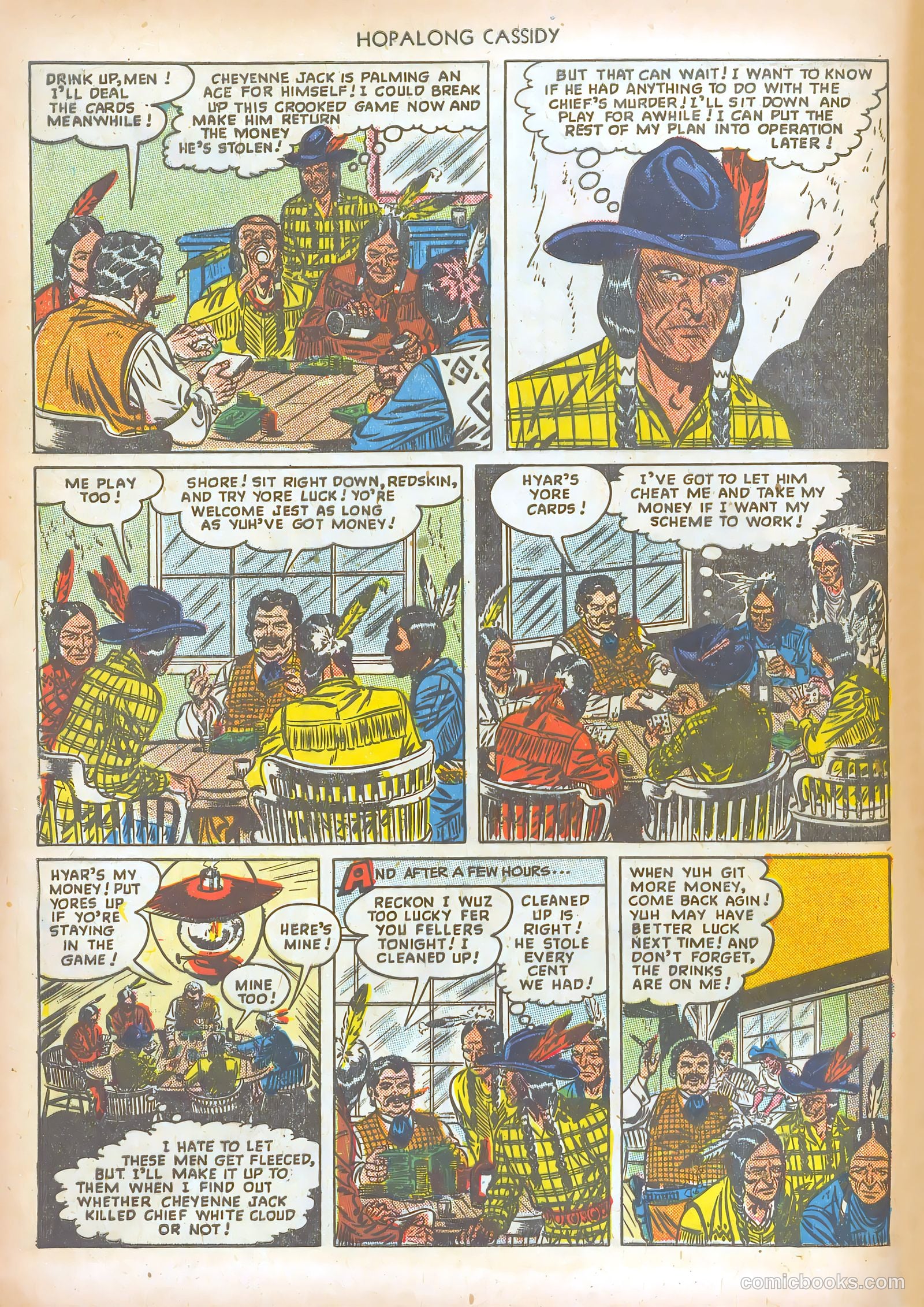 Hopalong Cassidy #35 (1949) — page 8 of 52