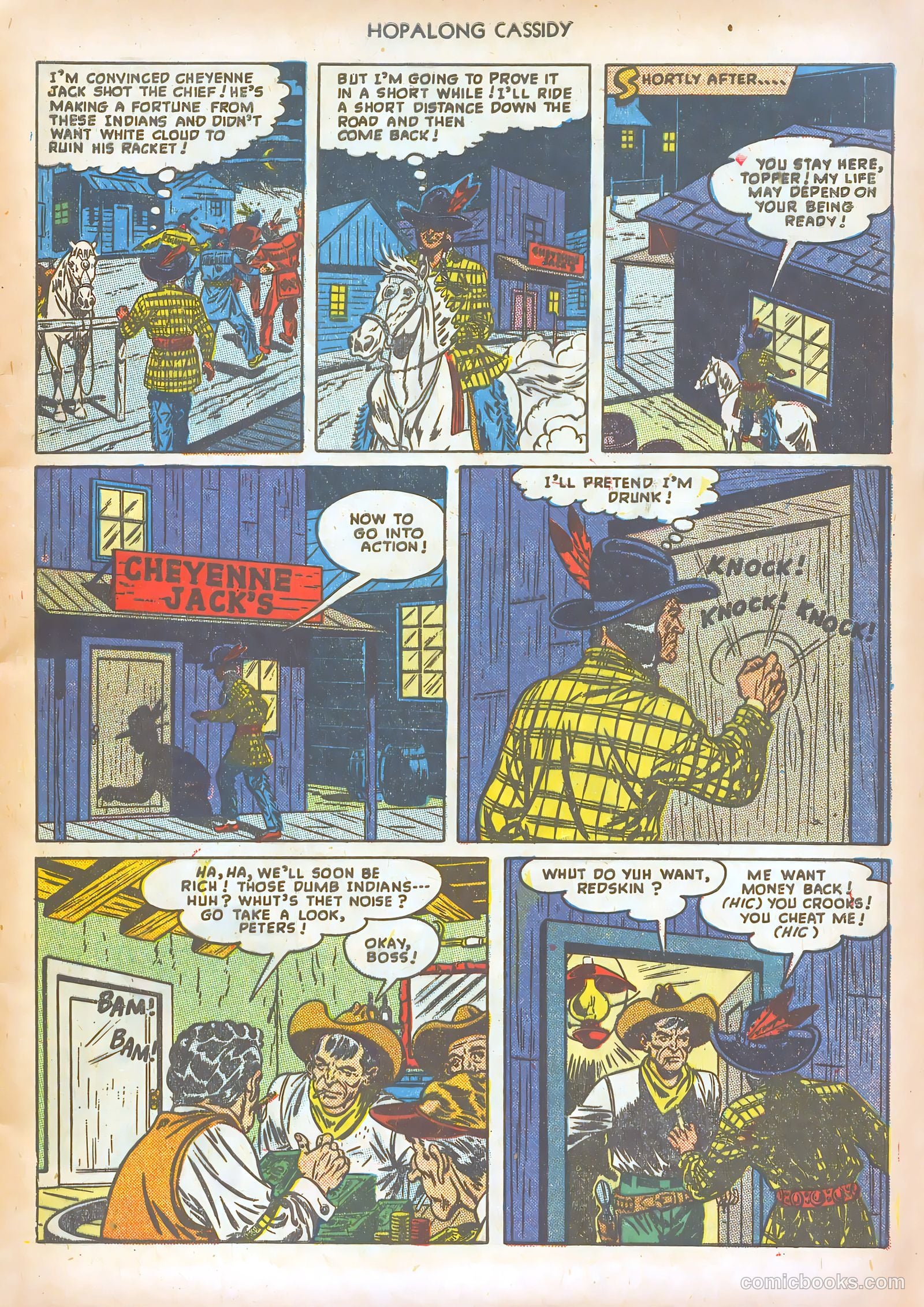 Hopalong Cassidy #35 (1949) — page 9 of 52