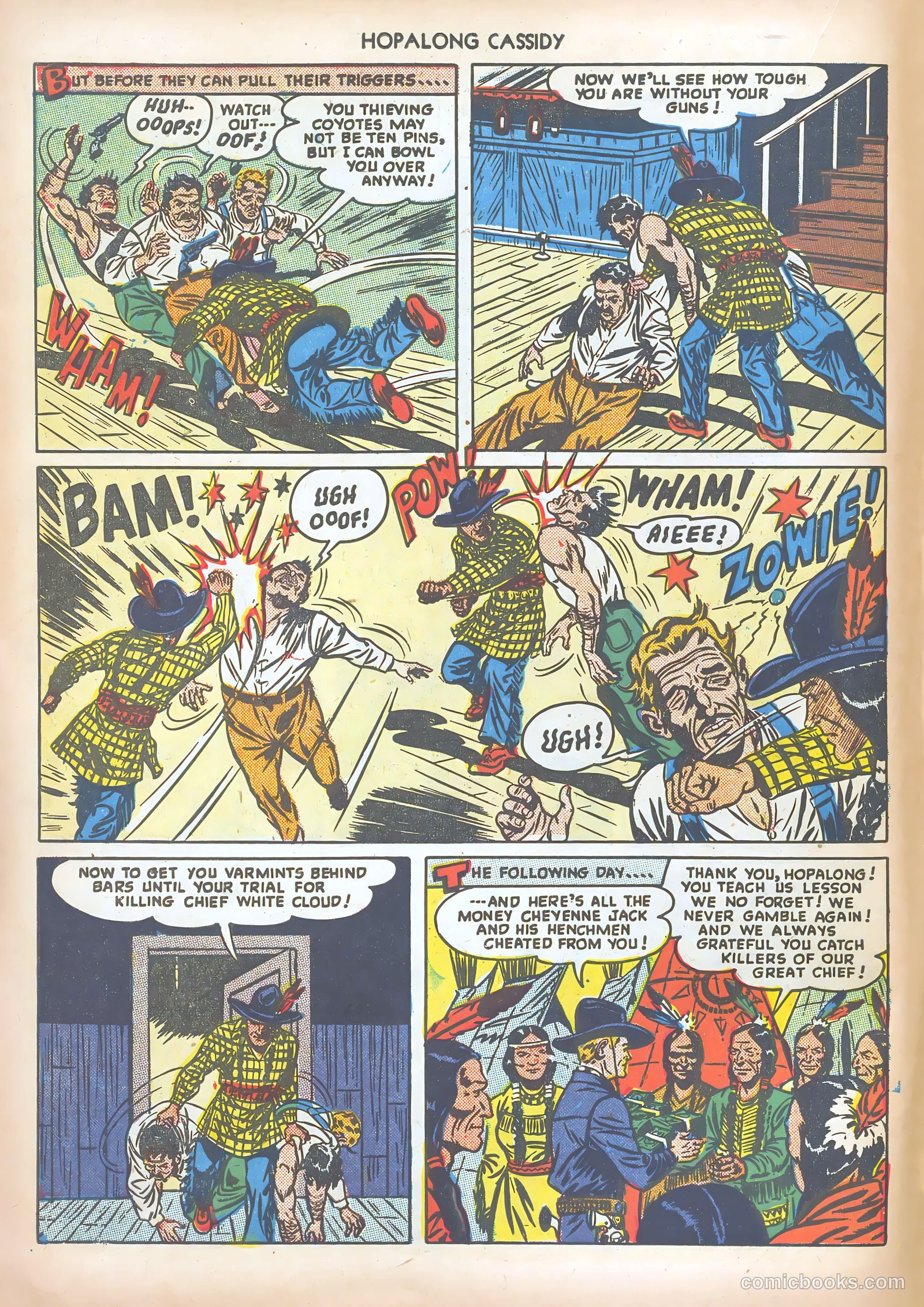 Hopalong Cassidy #35 (1949) — page 14 of 52