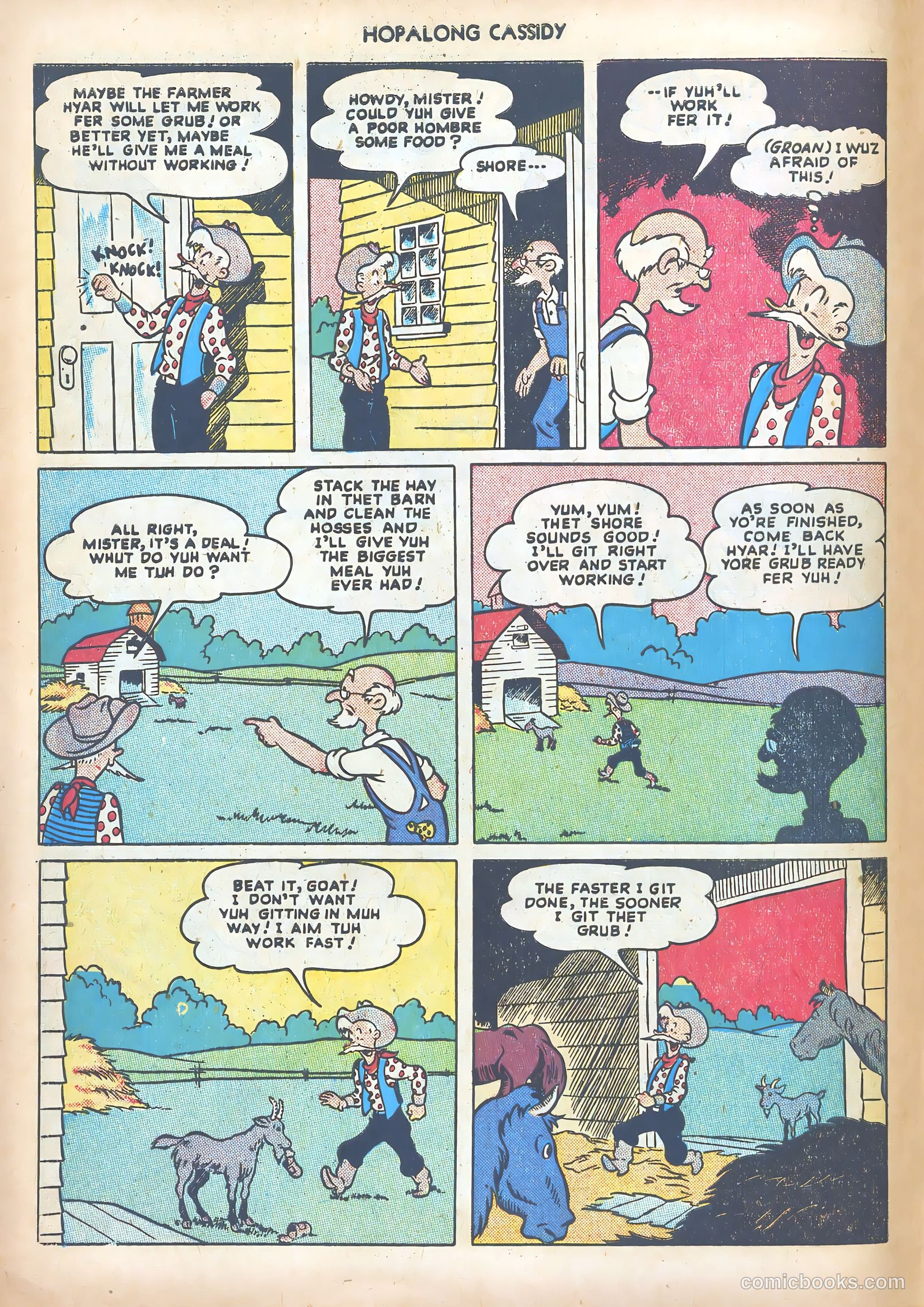 Hopalong Cassidy #35 (1949) — page 20 of 52