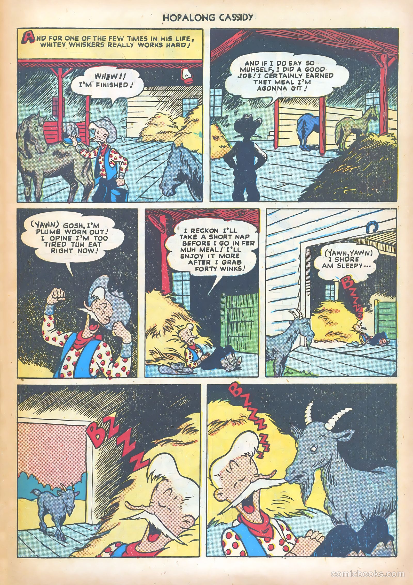 Hopalong Cassidy #35 (1949) — page 21 of 52