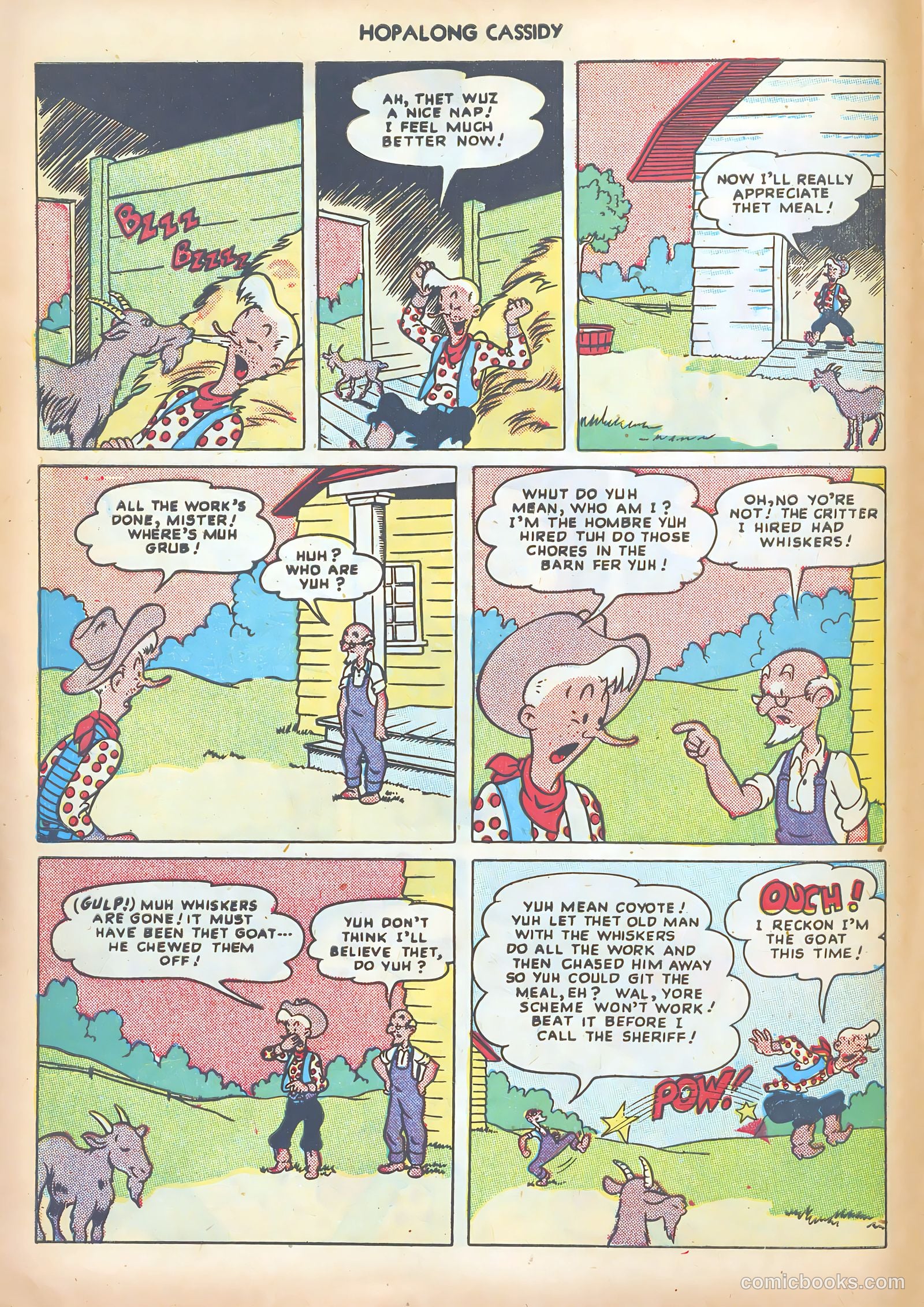 Hopalong Cassidy #35 (1949) — page 22 of 52