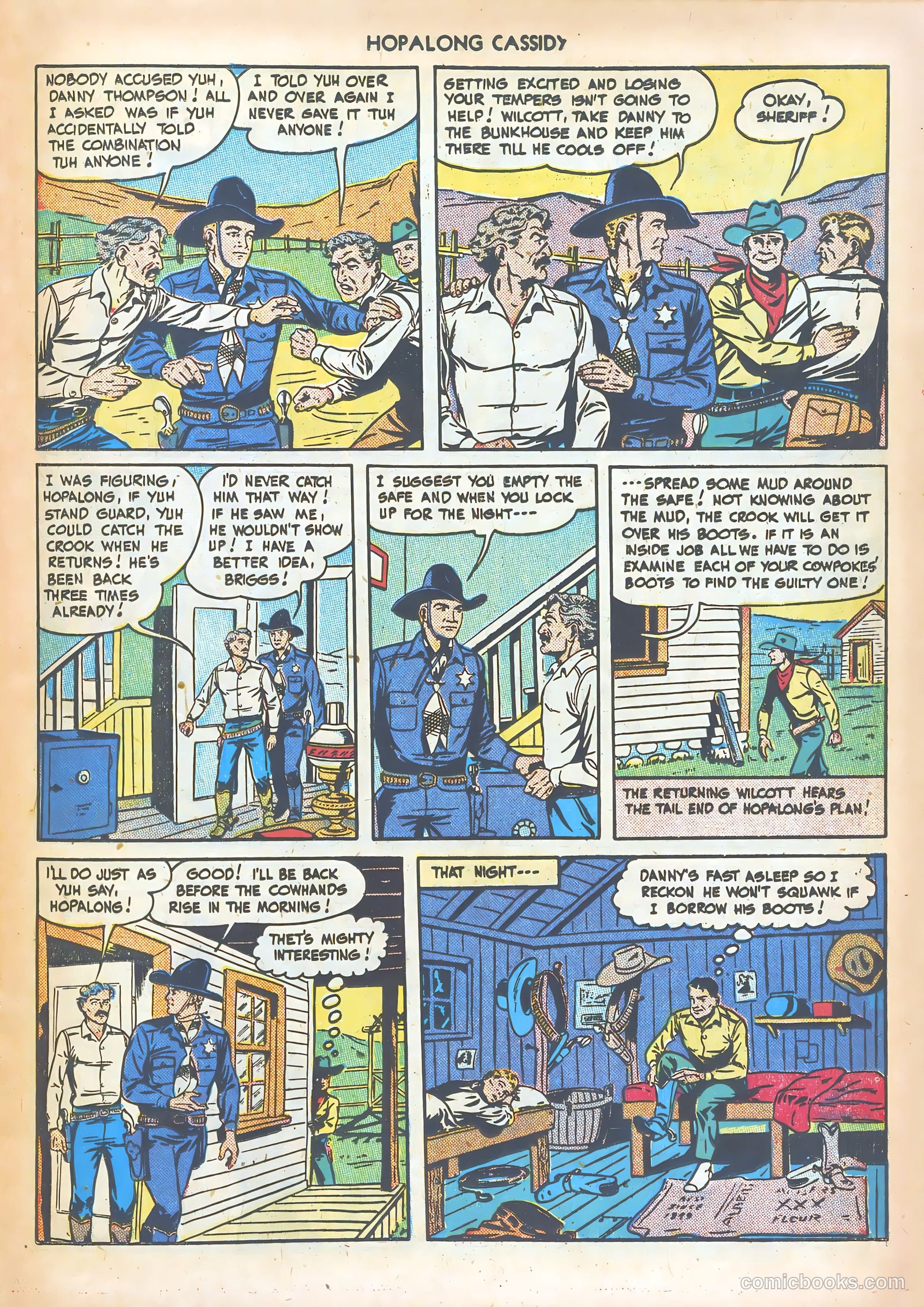 Hopalong Cassidy #35 (1949) — page 25 of 52