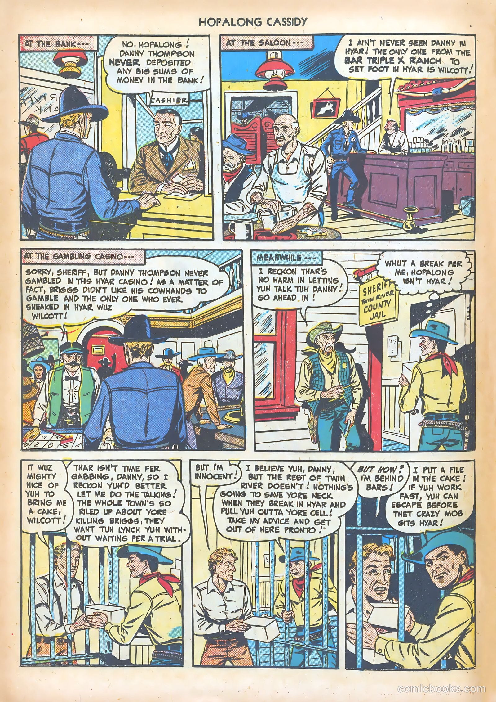 Hopalong Cassidy #35 (1949) — page 28 of 52