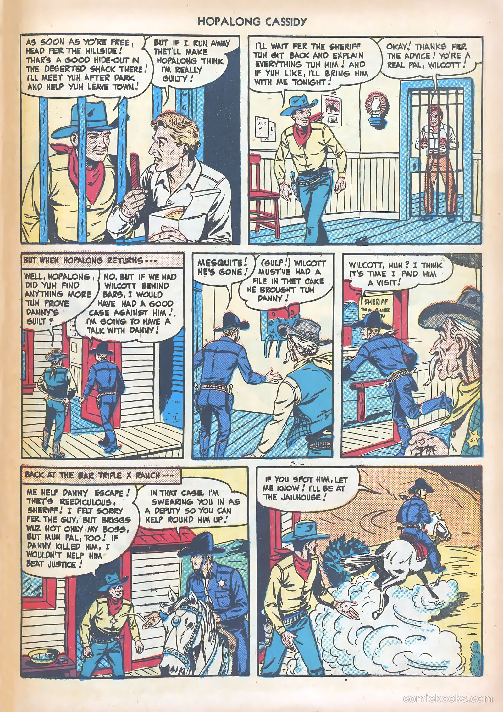 Hopalong Cassidy #35 (1949) — page 29 of 52