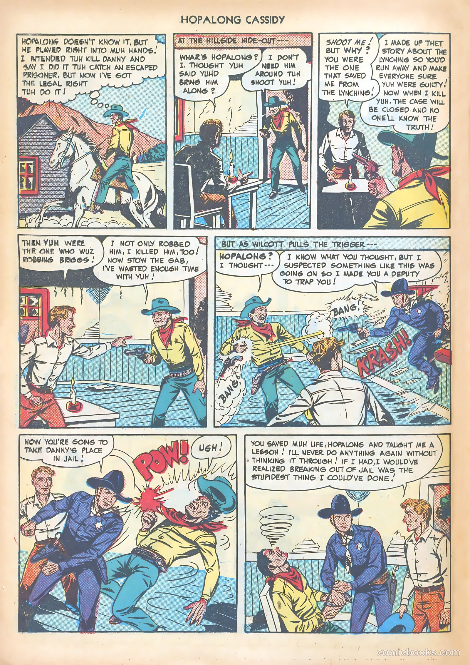 Hopalong Cassidy #35 (1949) — page 30 of 52