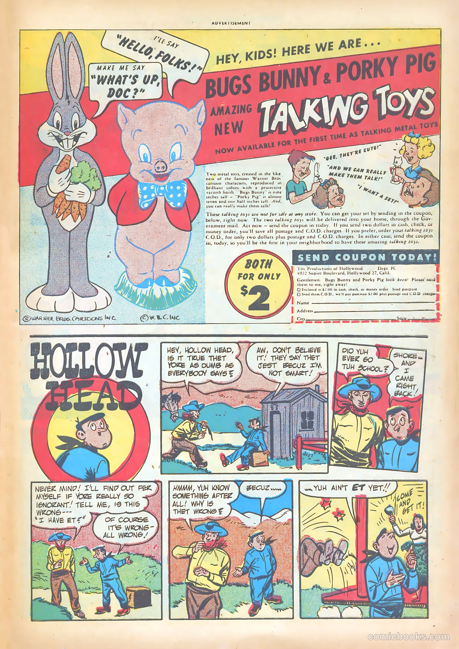 Hopalong Cassidy #35 (1949) — page 31 of 52
