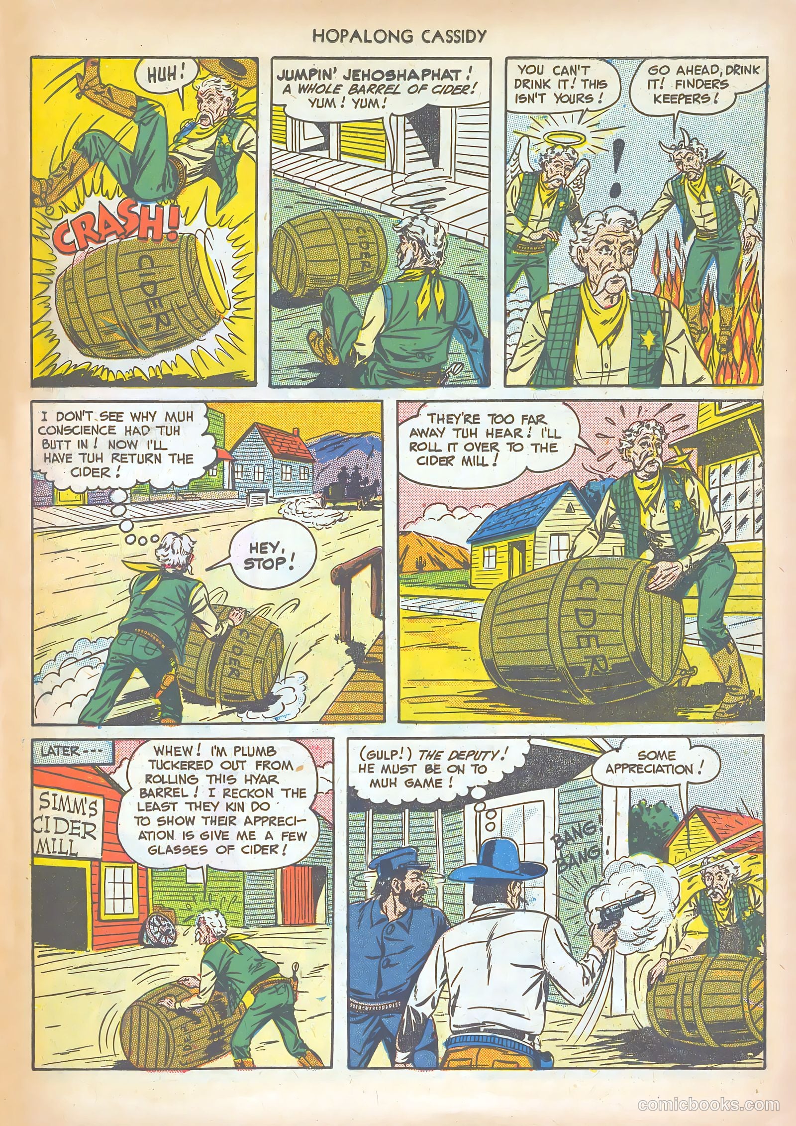 Hopalong Cassidy #35 (1949) — page 35 of 52