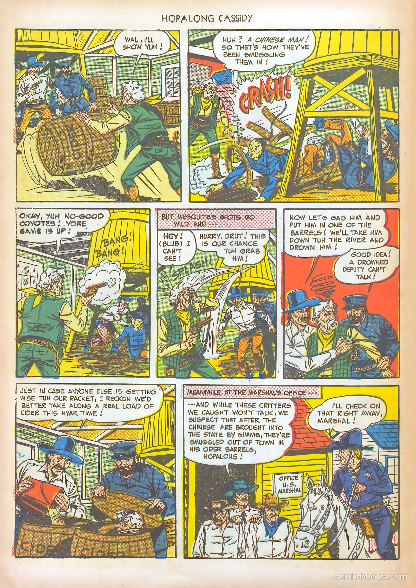Hopalong Cassidy #35 (1949) — page 36 of 52
