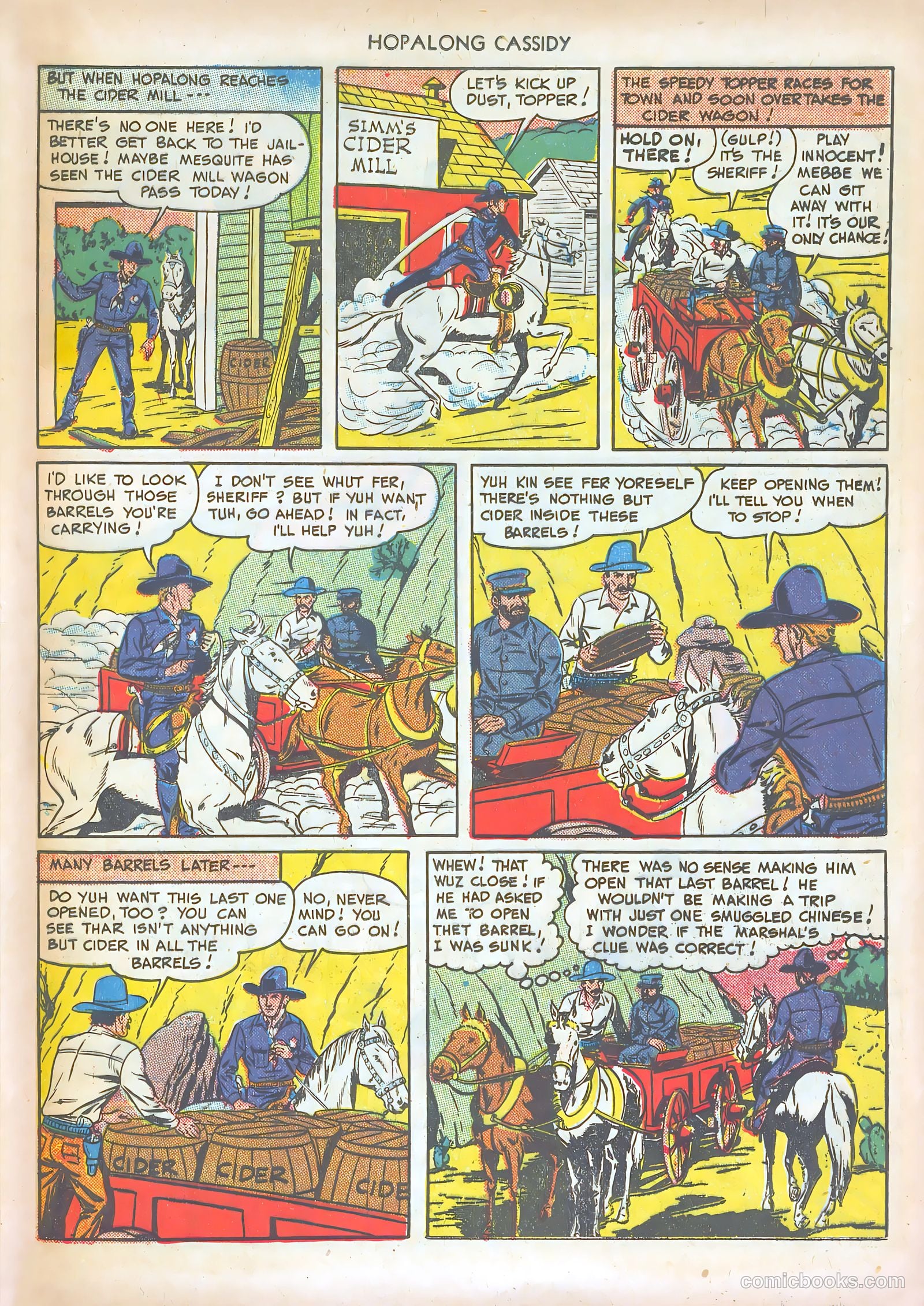 Hopalong Cassidy #35 (1949) — page 37 of 52