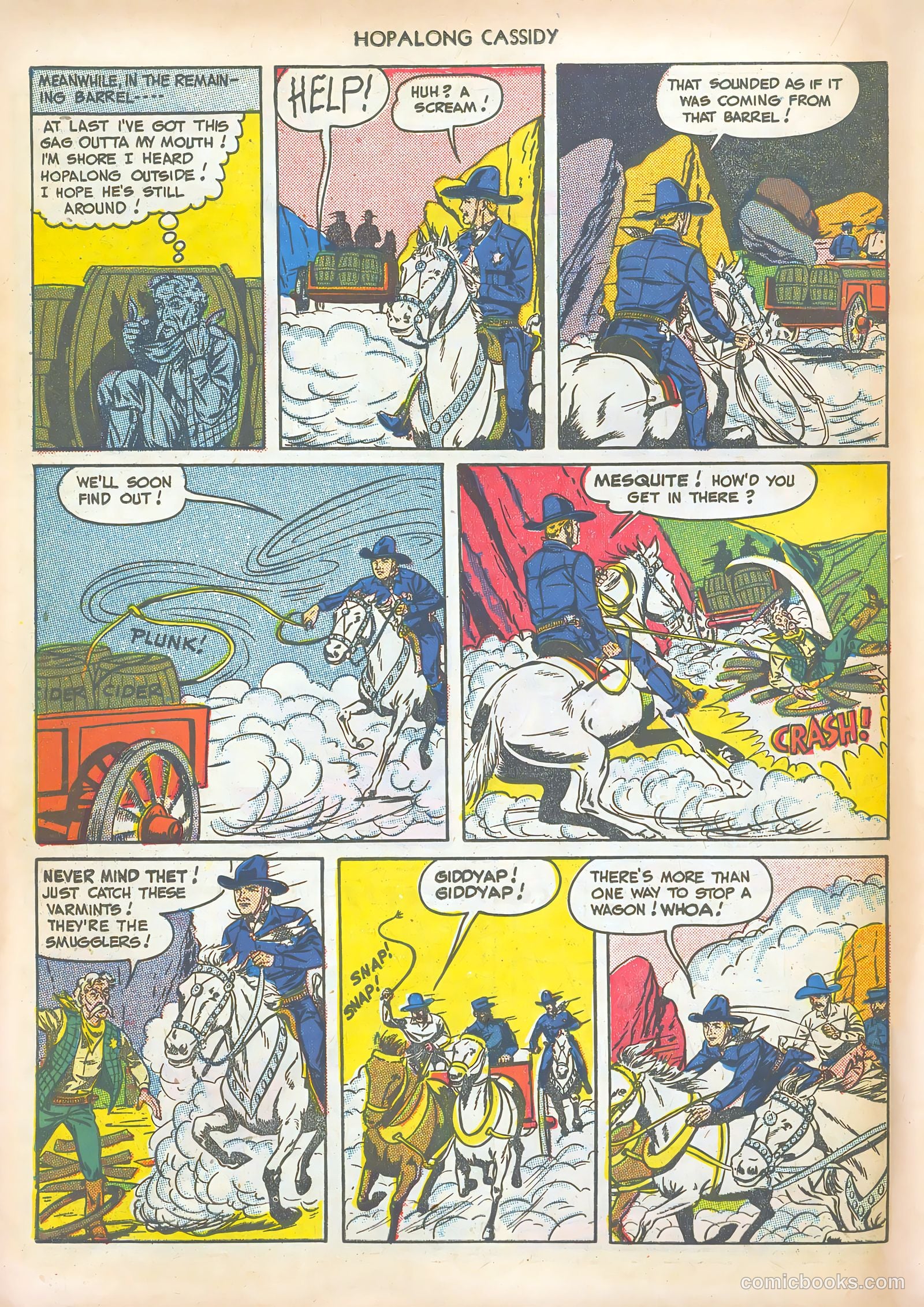 Hopalong Cassidy #35 (1949) — page 38 of 52