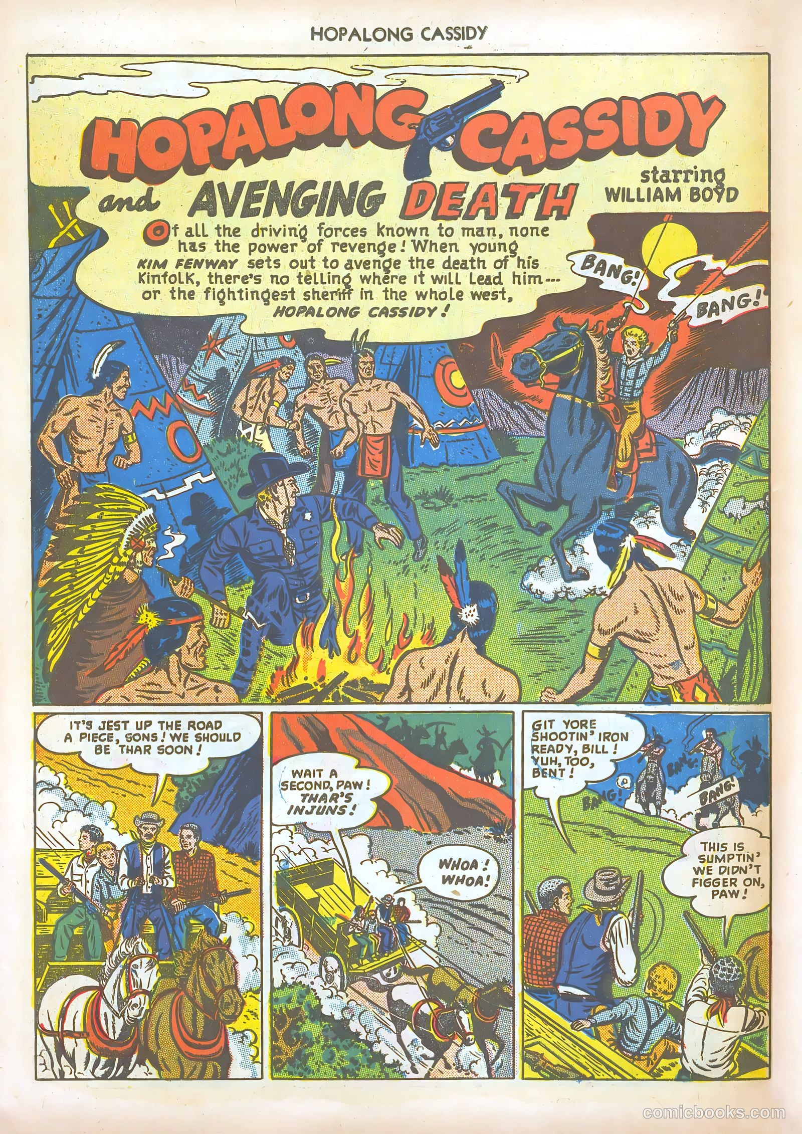 Hopalong Cassidy #35 (1949) — page 42 of 52