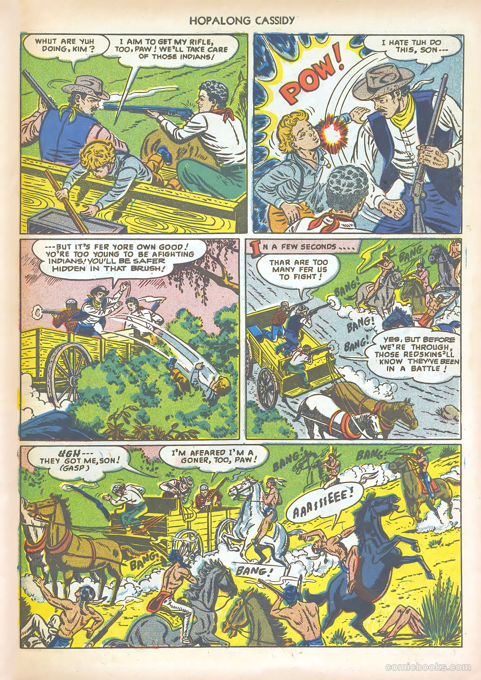Hopalong Cassidy #35 (1949) — page 43 of 52