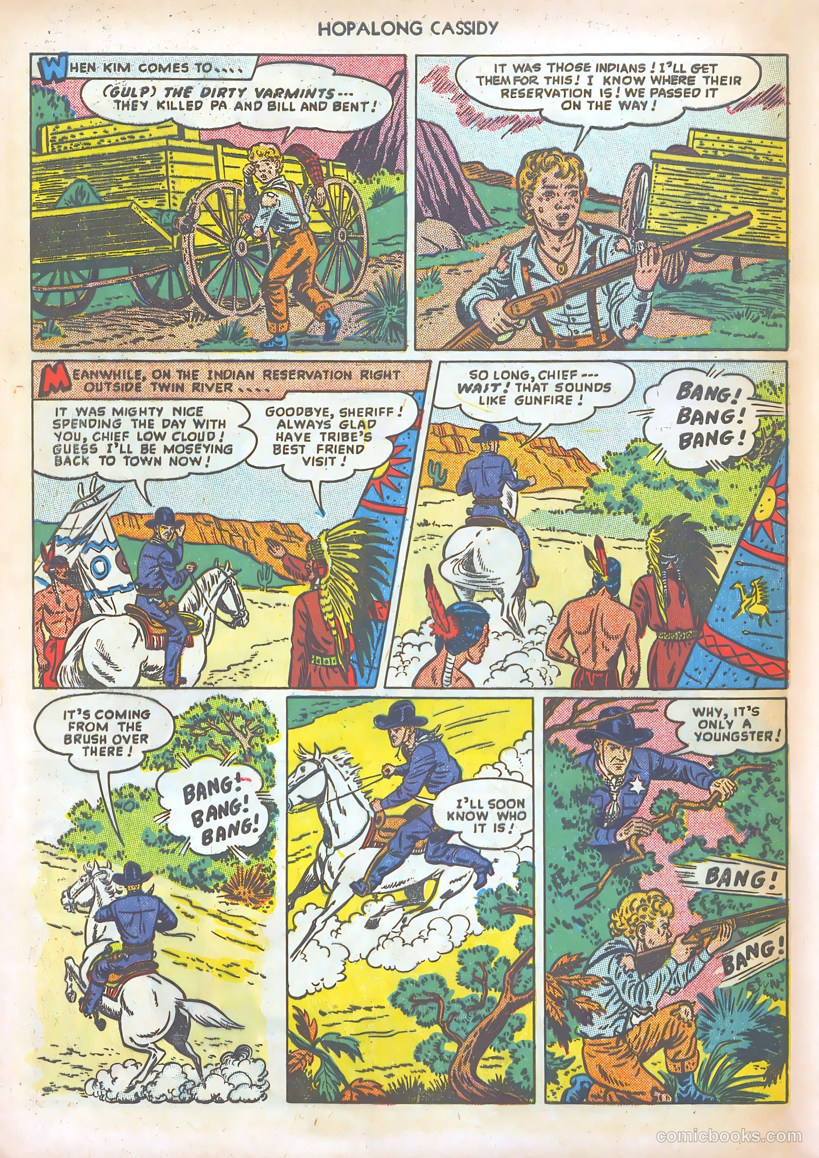 Hopalong Cassidy #35 (1949) — page 44 of 52