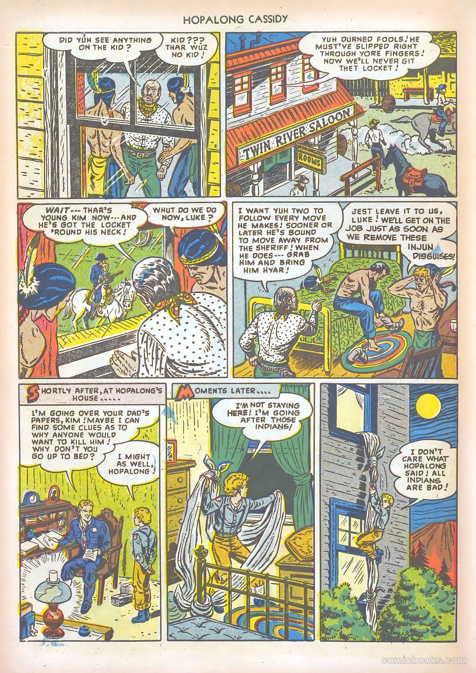Hopalong Cassidy #35 (1949) — page 46 of 52