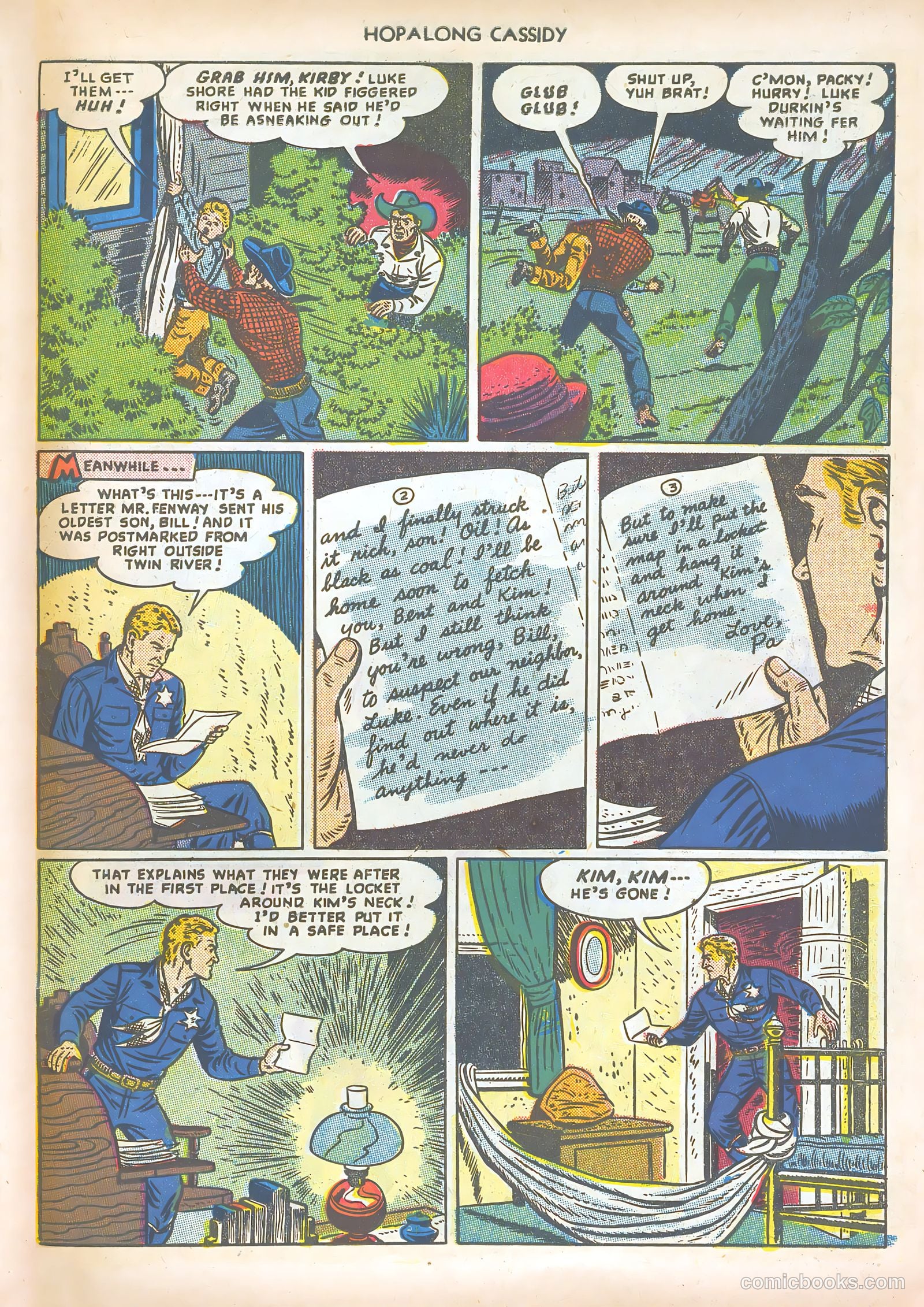 Hopalong Cassidy #35 (1949) — page 47 of 52