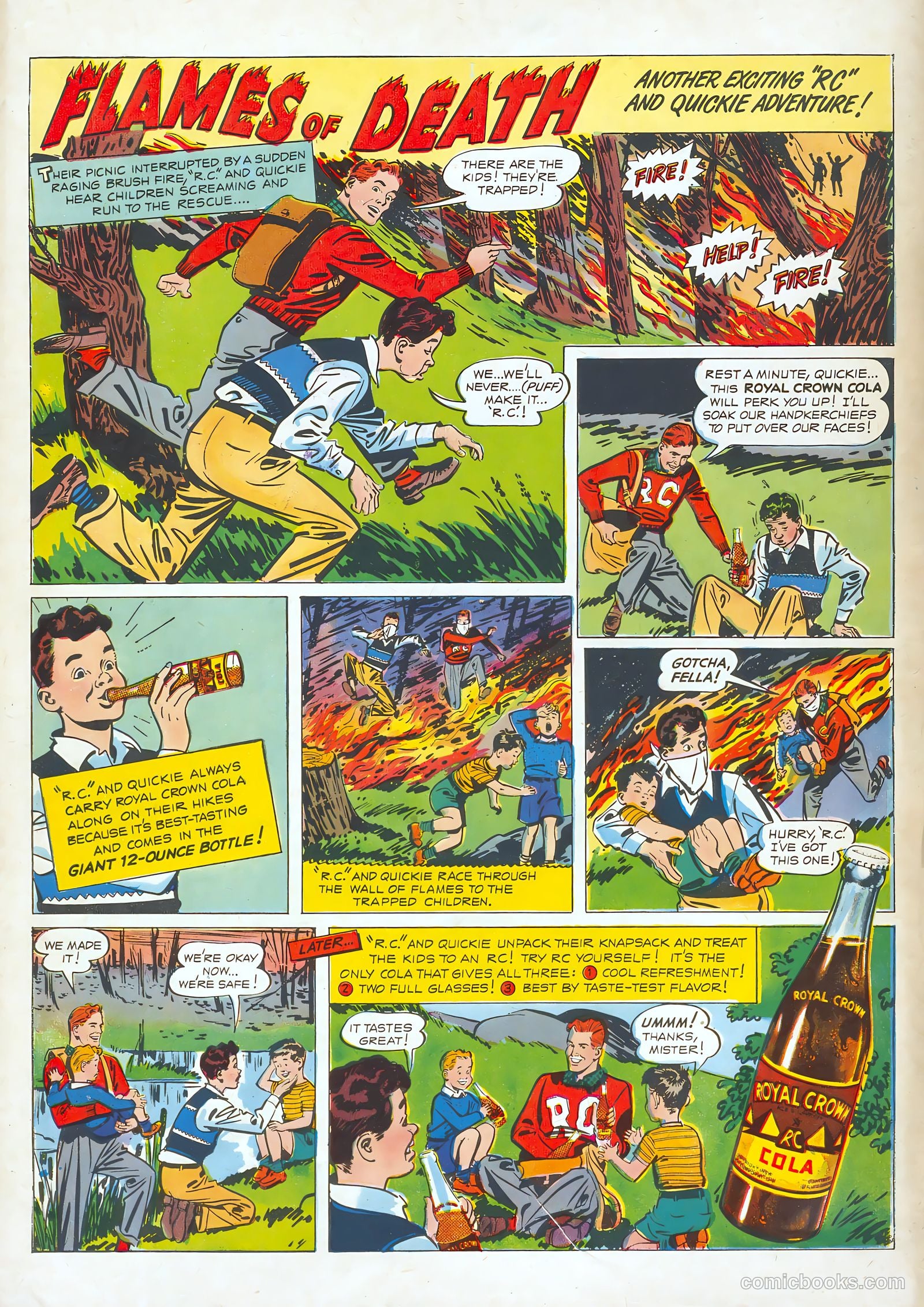 Hopalong Cassidy #35 (1949) — page 52 of 52