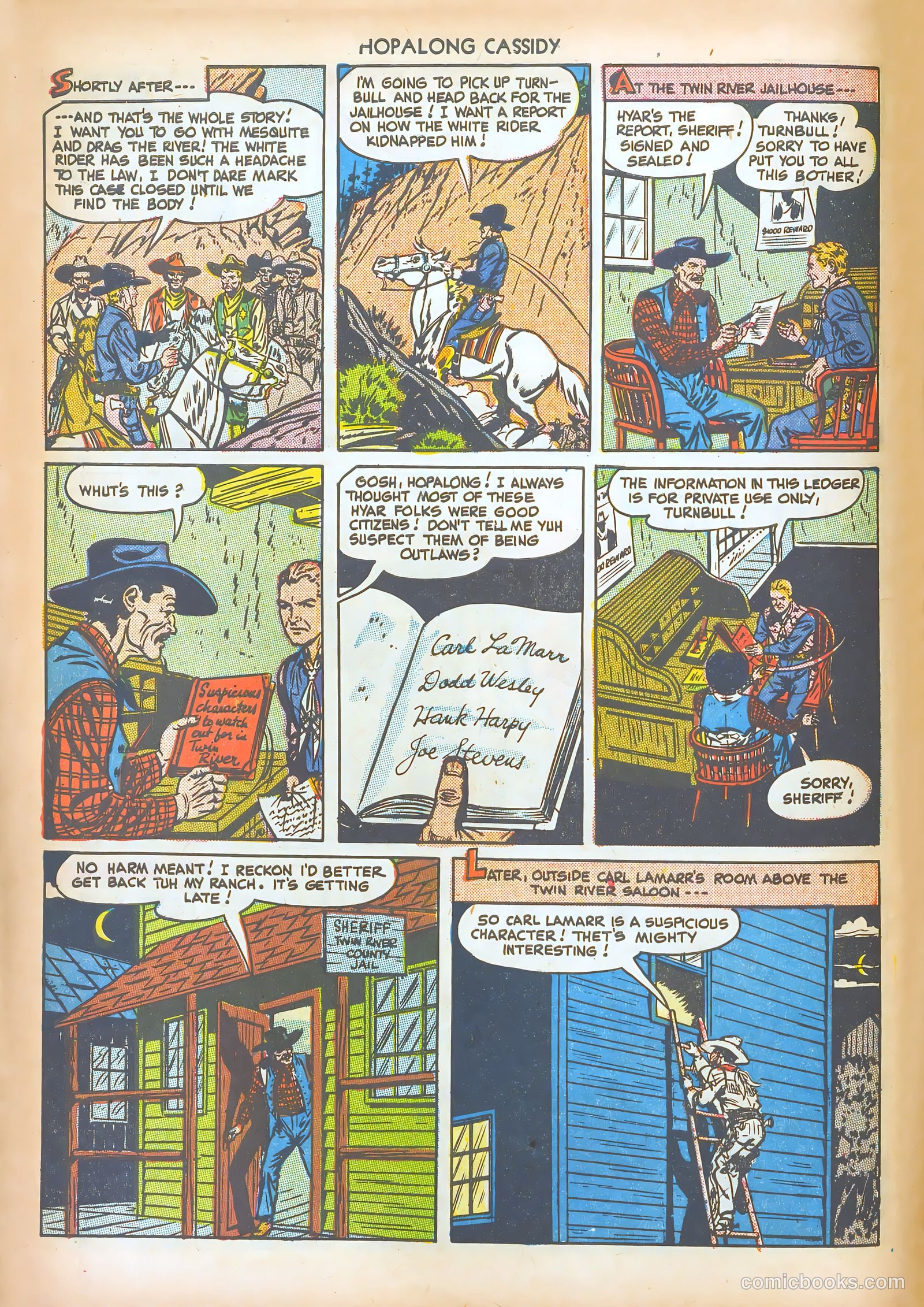 Hopalong Cassidy #36 (1949) — page 6 of 36