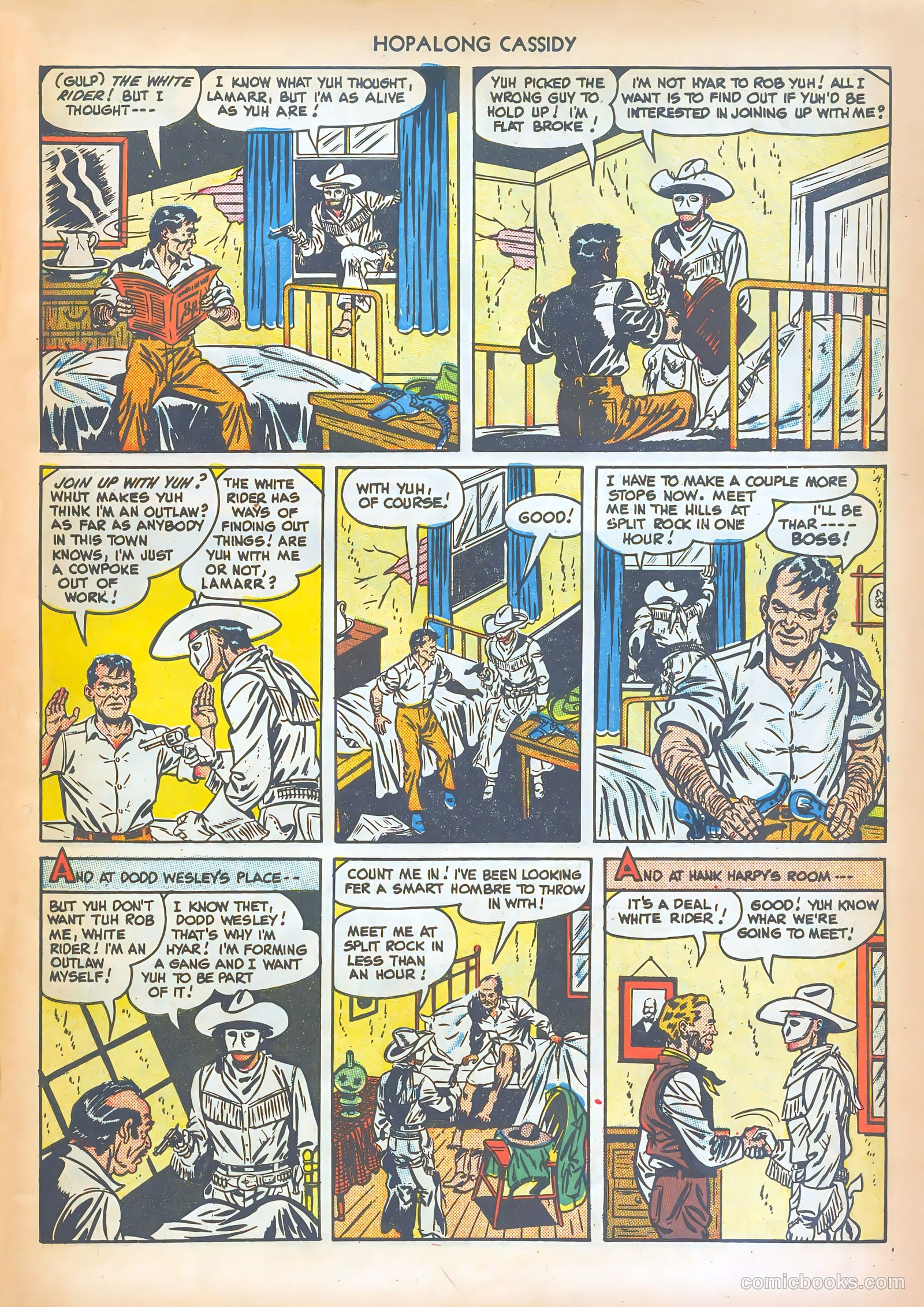Hopalong Cassidy #36 (1949) — page 7 of 36