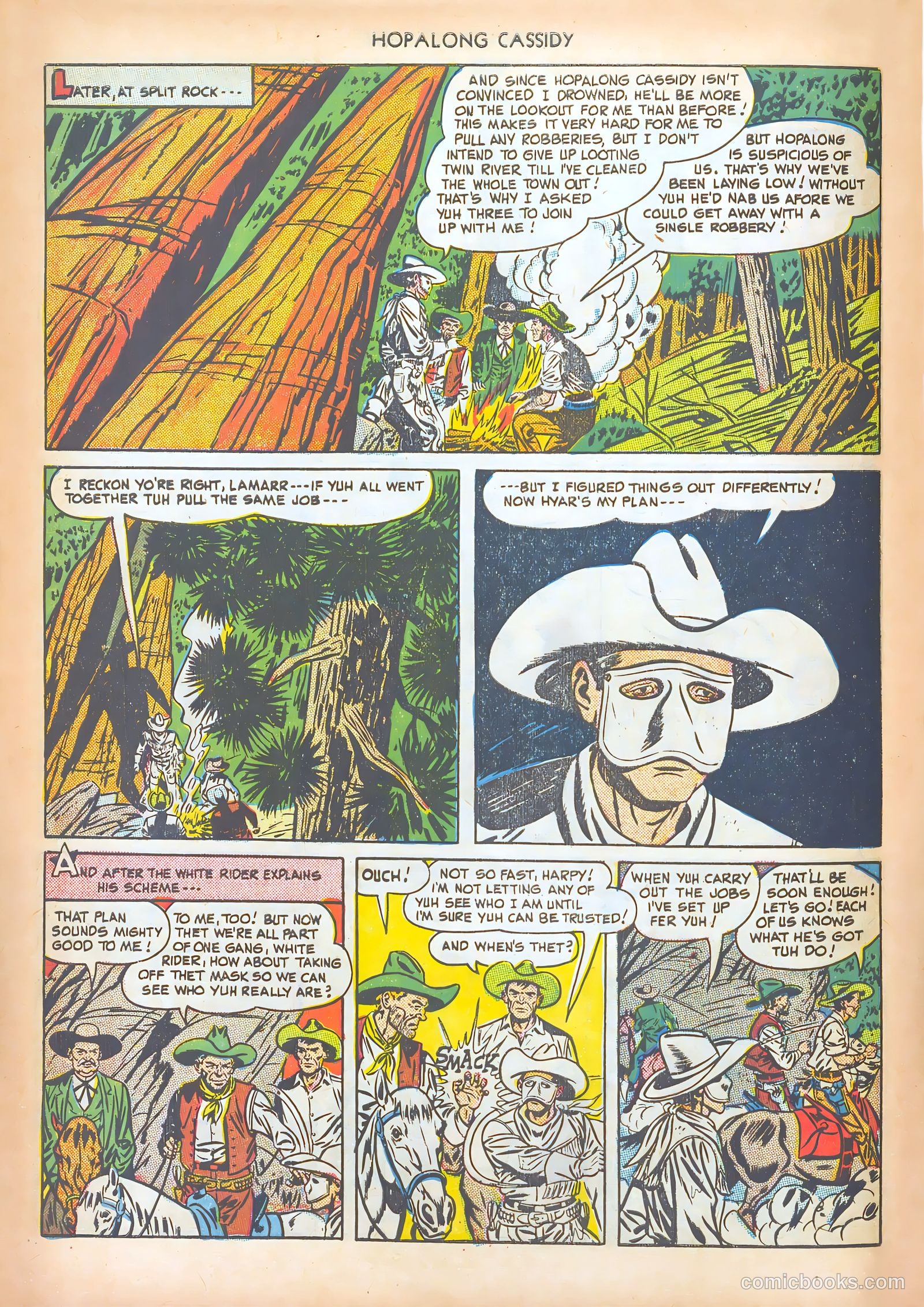 Hopalong Cassidy #36 (1949) — page 8 of 36