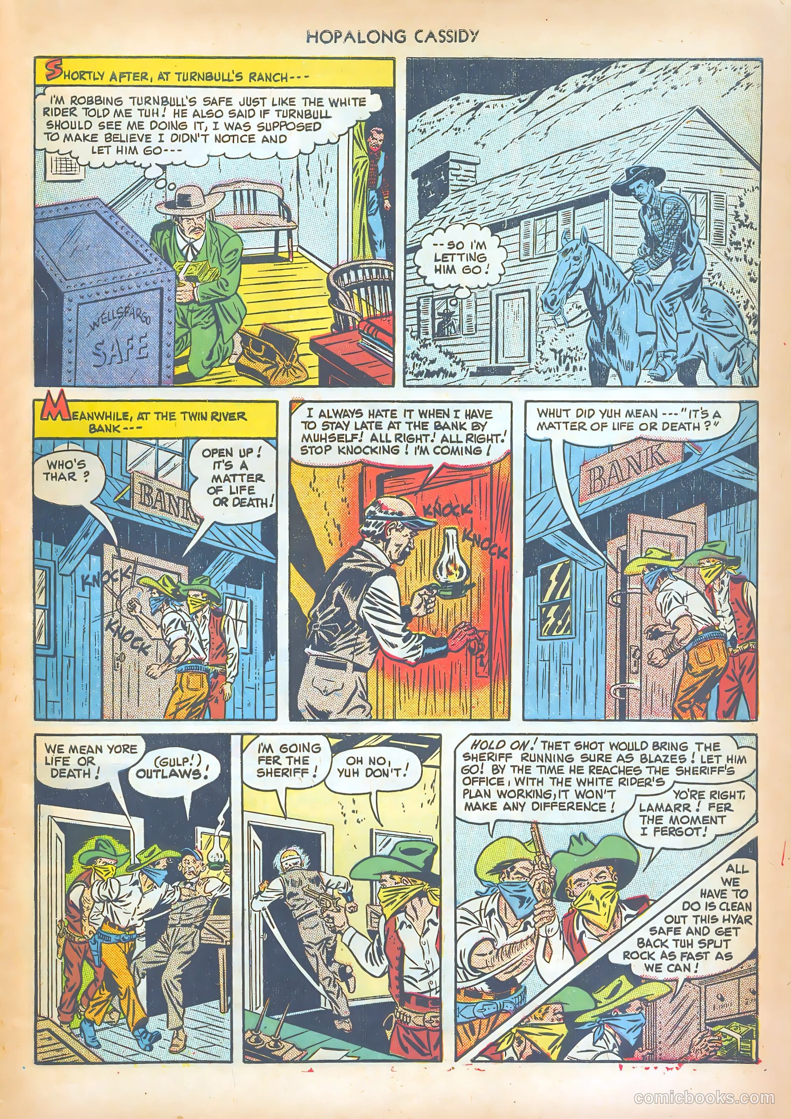 Hopalong Cassidy #36 (1949) — page 9 of 36