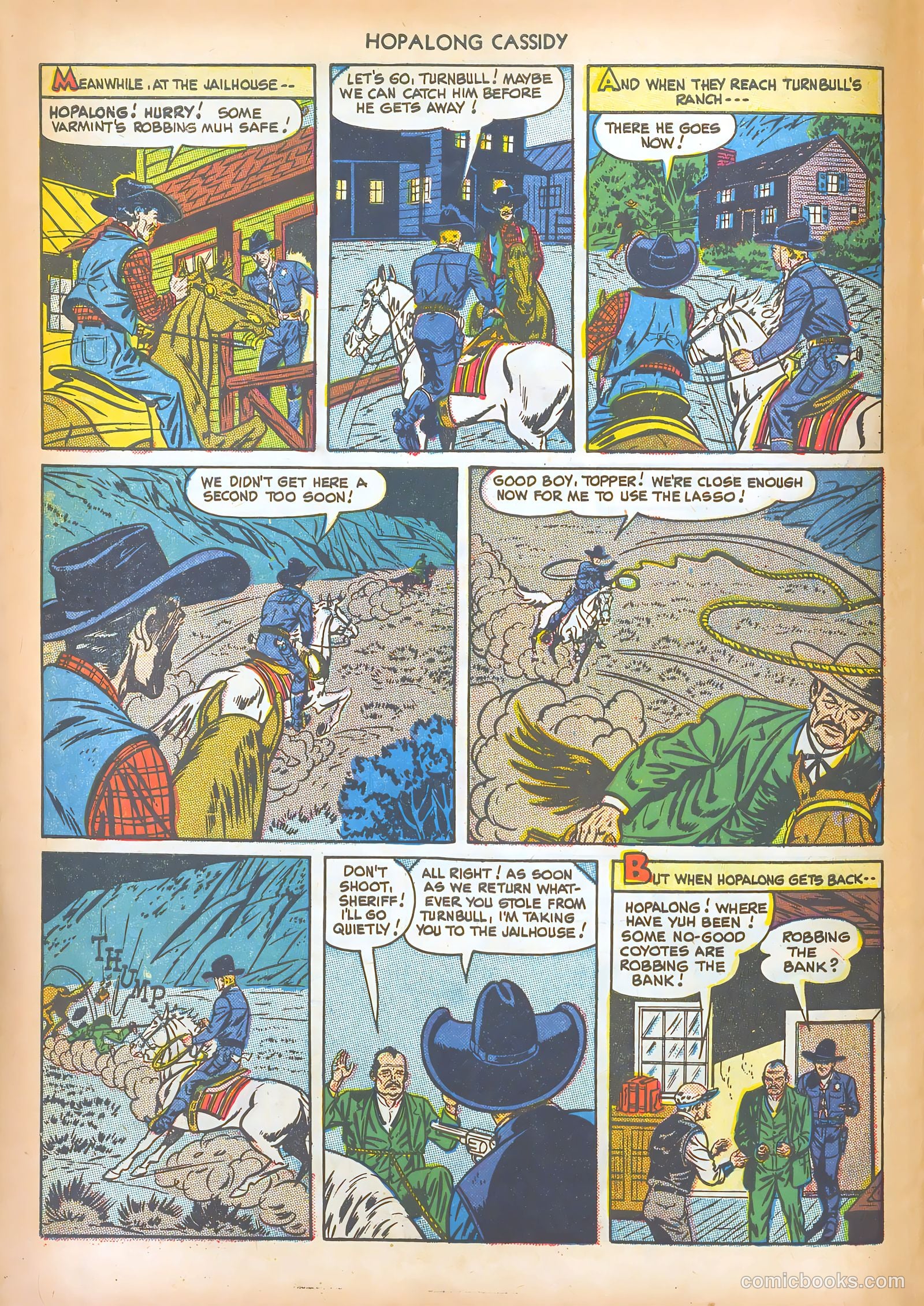 Hopalong Cassidy #36 (1949) — page 10 of 36