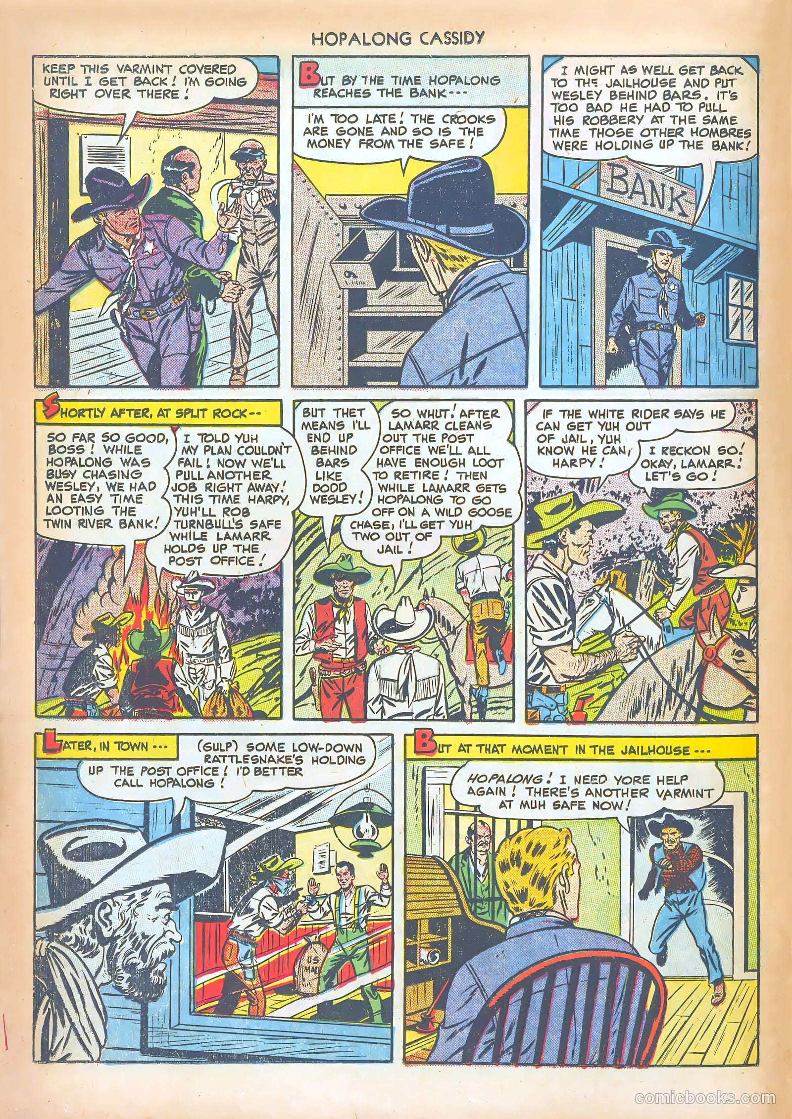 Hopalong Cassidy #36 (1949) — page 12 of 36