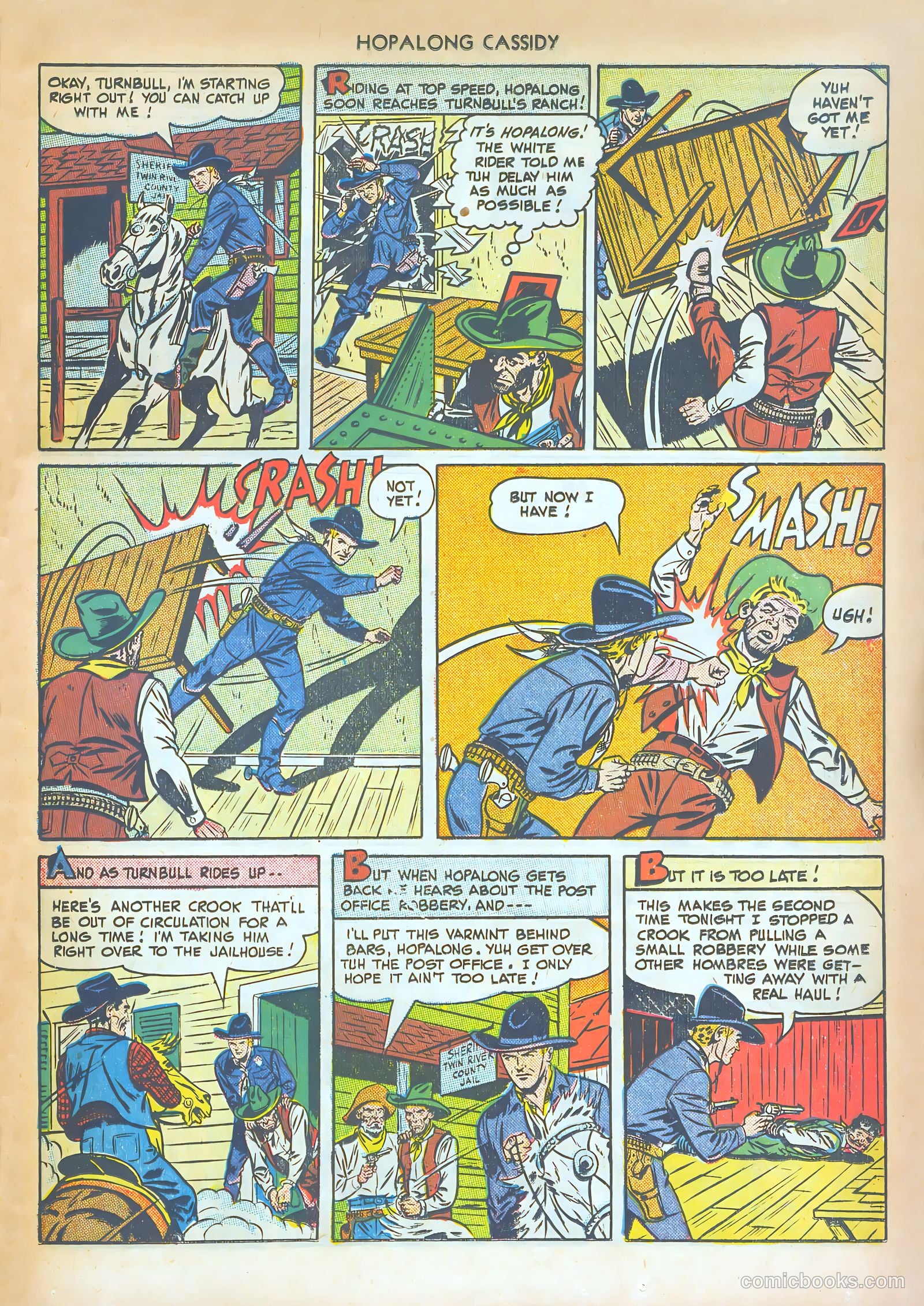 Hopalong Cassidy #36 (1949) — page 13 of 36