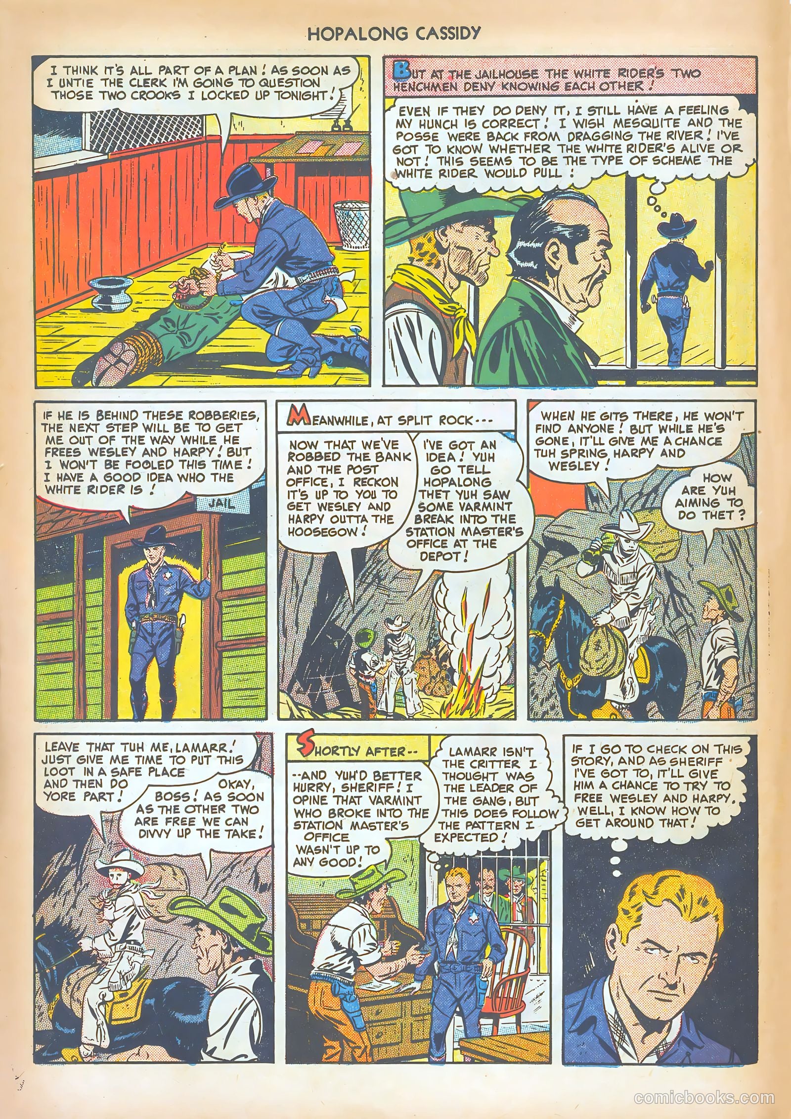 Hopalong Cassidy #36 (1949) — page 14 of 36