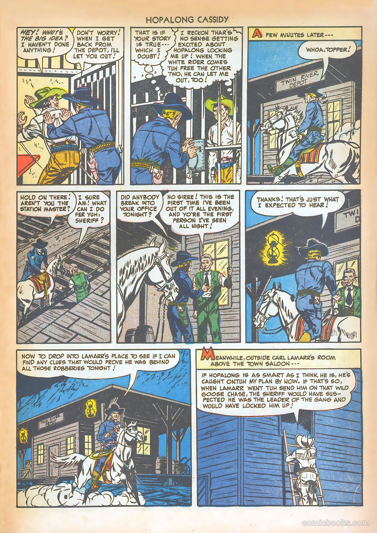 Hopalong Cassidy #36 (1949) — page 15 of 36