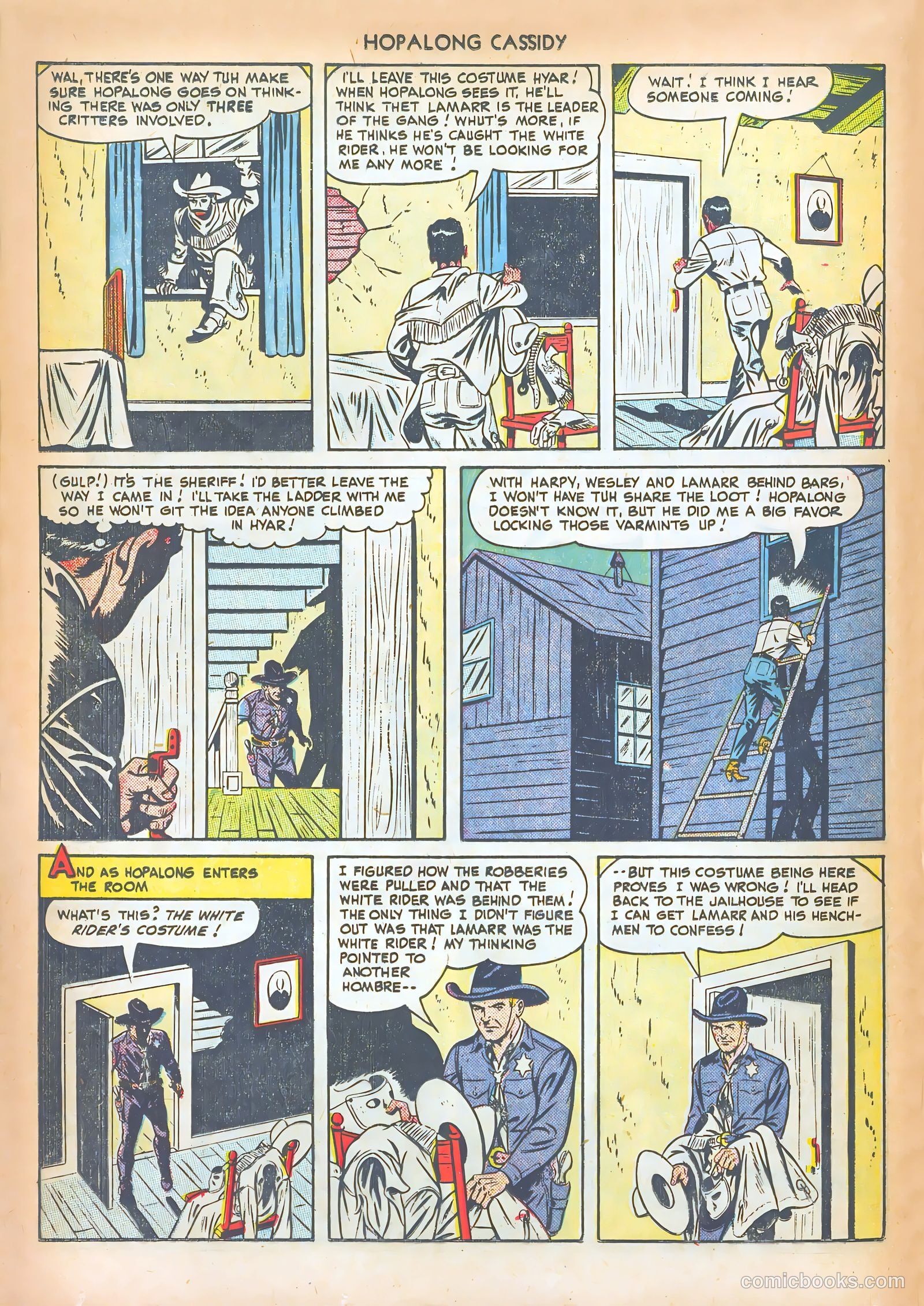 Hopalong Cassidy #36 (1949) — page 16 of 36