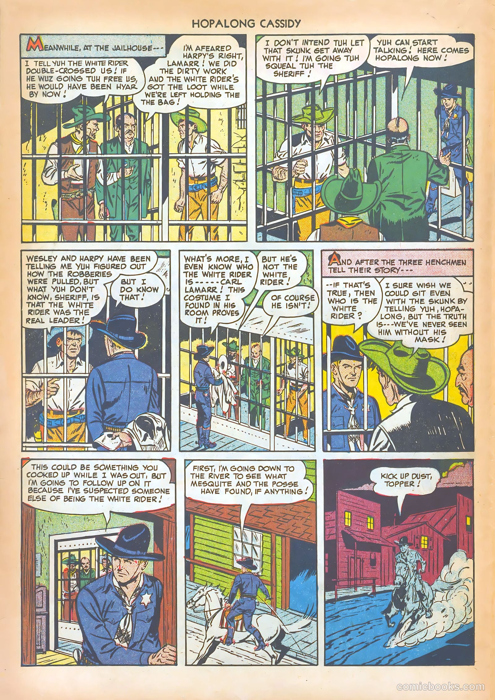 Hopalong Cassidy #36 (1949) — page 18 of 36