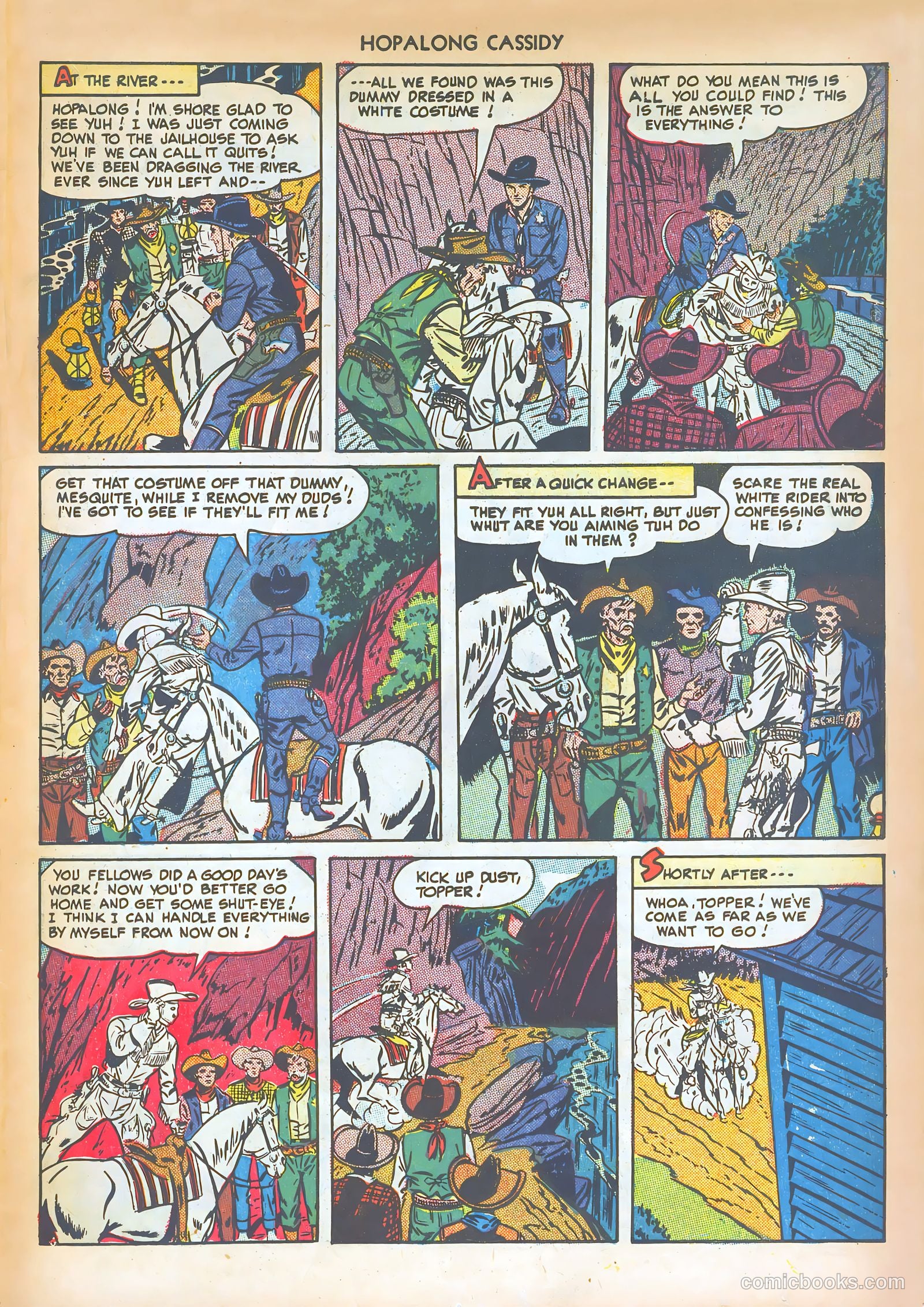 Hopalong Cassidy #36 (1949) — page 19 of 36